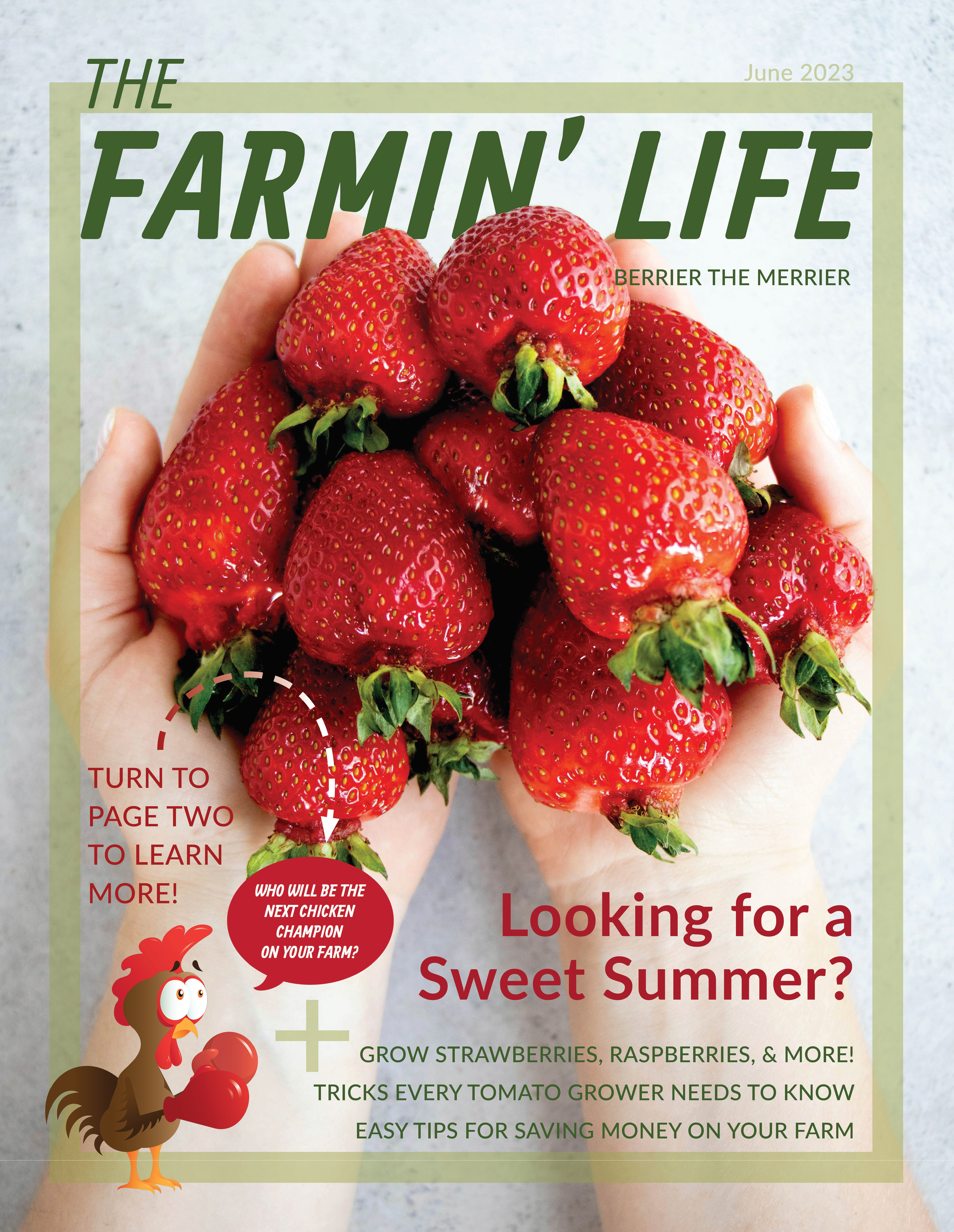 FARMIN' LIFE MAGAZINE (FRONT COVER)
