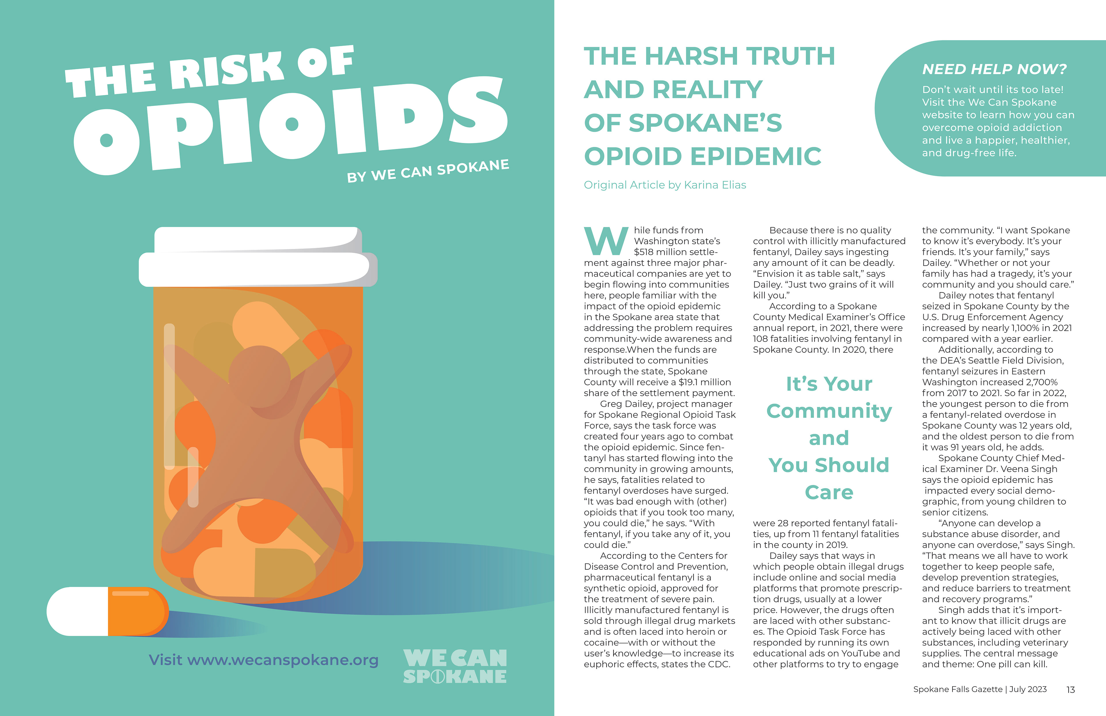 WE CAN SPOKANE EDITORIAL SPREAD