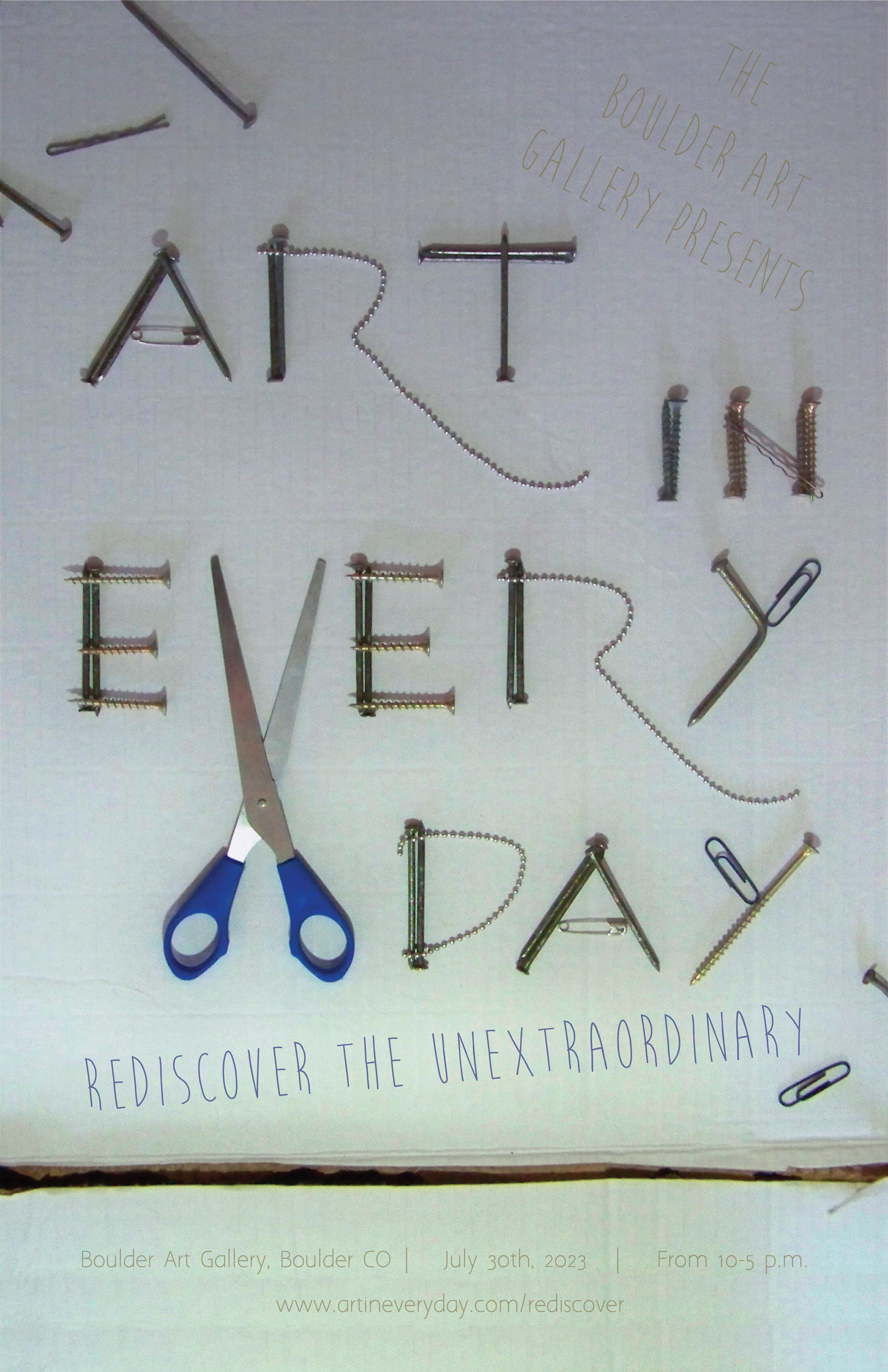 ART IN EVERYDAY ART GALLERY POSTER
