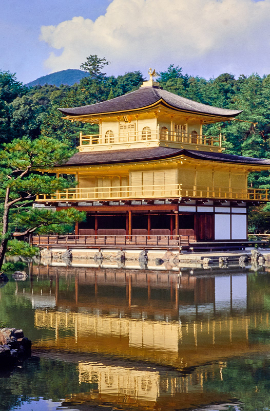 Japon-Kyoto-Kinkakuji Temple-Palais d'or-01-11-90