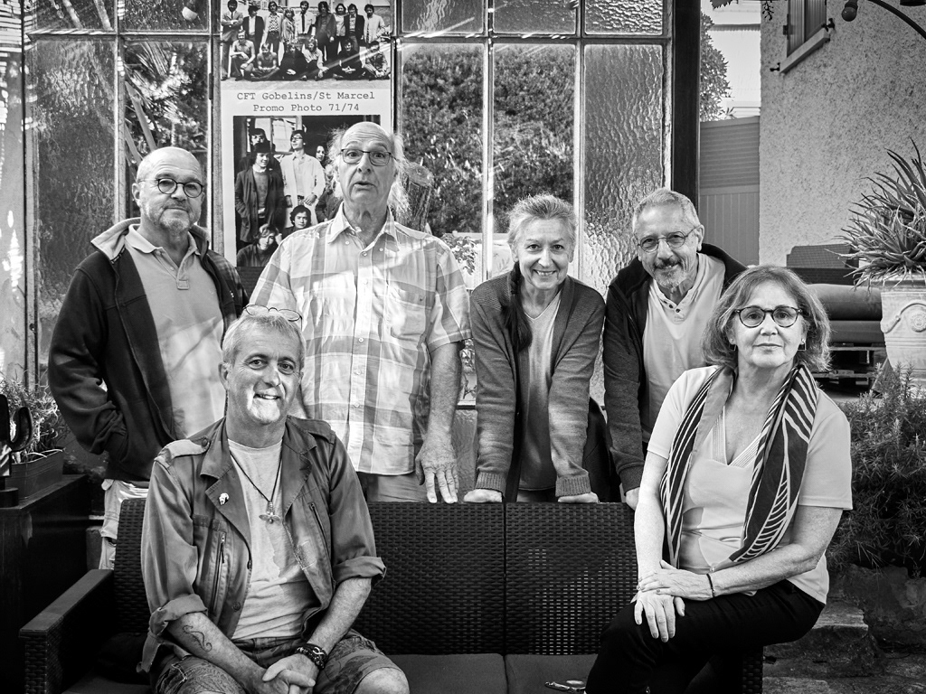  2022 - Bandol  - Mes copains de promo : B Asset, E Delamarre, J Perrot, M Métier, B Rossi, D Farantos. © Sophie Rossi