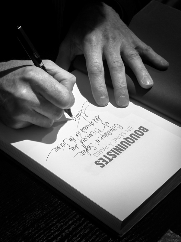 2025 - Alain Cornu - Portraits de bouquinistes - Mairie du 6ᵉ