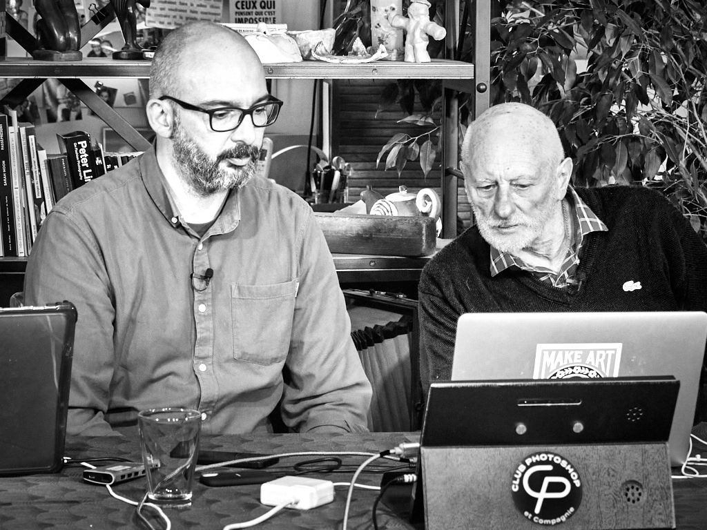 2022 - Guillaume  Mussau et Dominique Legrand, Club Photoshop