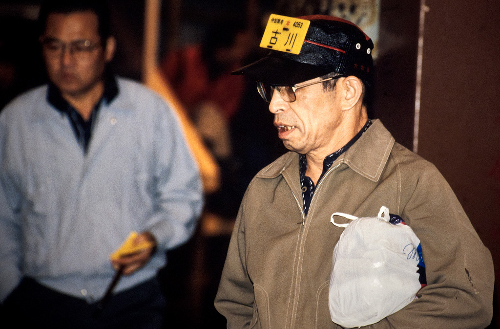 Japon-Tokyo-Marché aux poissons-Tsukiji-31-10-90
