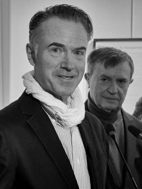 2025 - Alain Cornu - Portraits de bouquinistes - Mairie du 6ᵉ