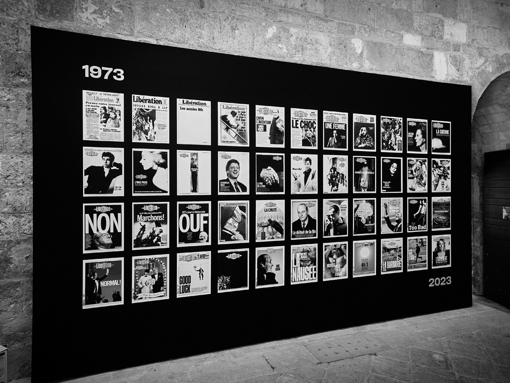 Arles 2023 - Abbaye de Montmajour - 50 ans dans l'œil de Libé