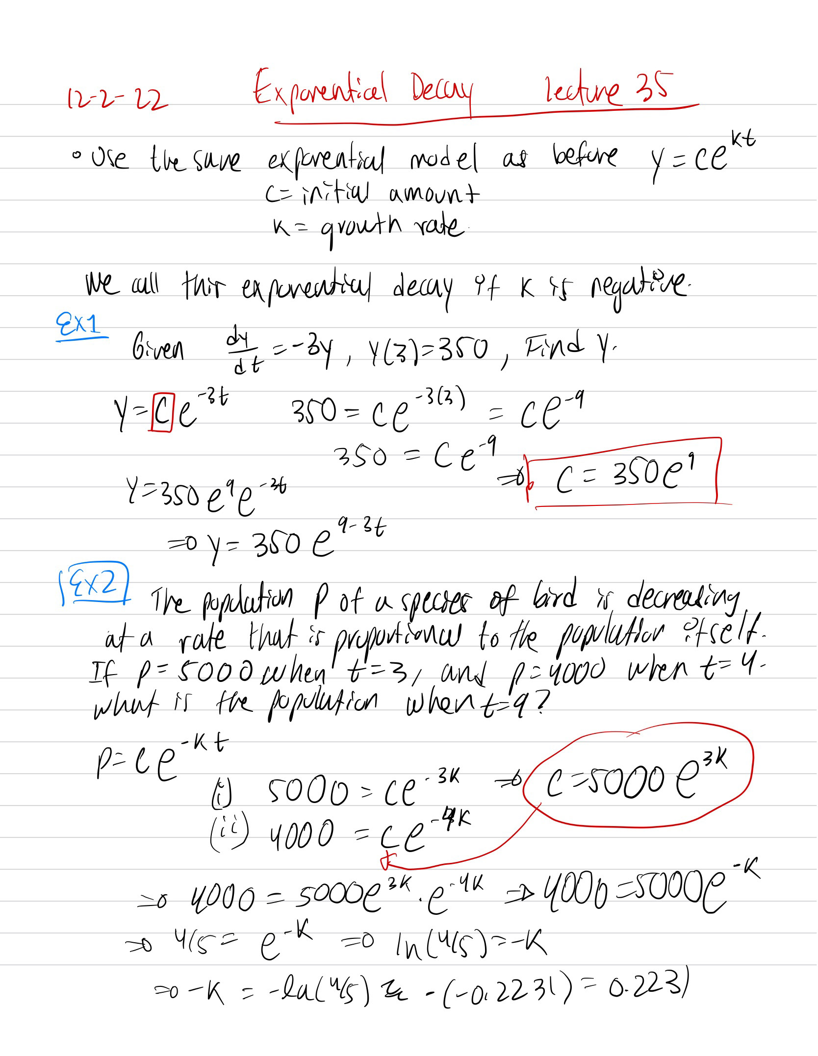 Rafael Ceja Ayala Lesson35 Exponential Decay Rafael Ceja Ayala Lesson35 Exponential Decay