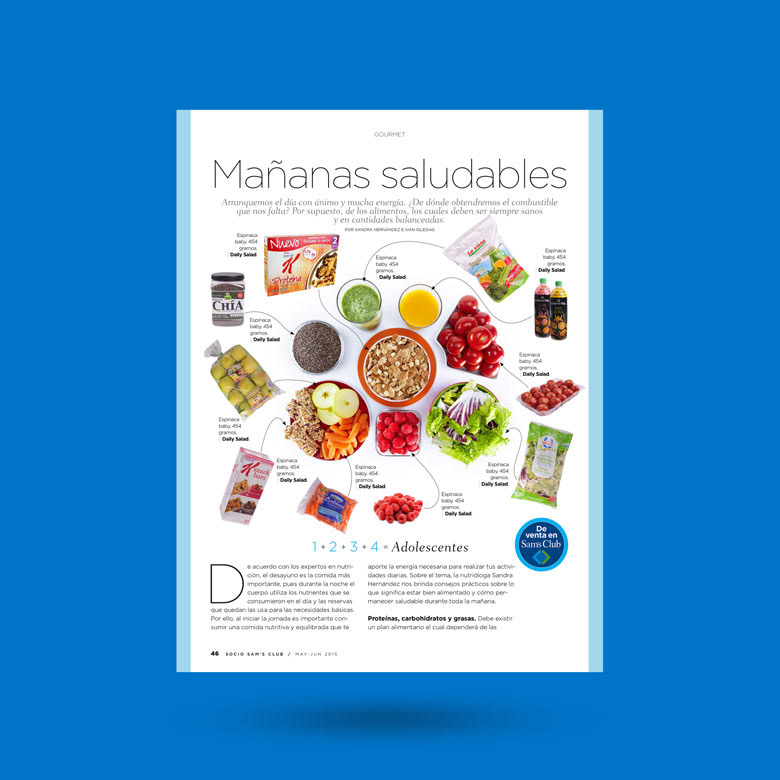 La Higuera produce - Diseño editorial » Socio Sam's Club