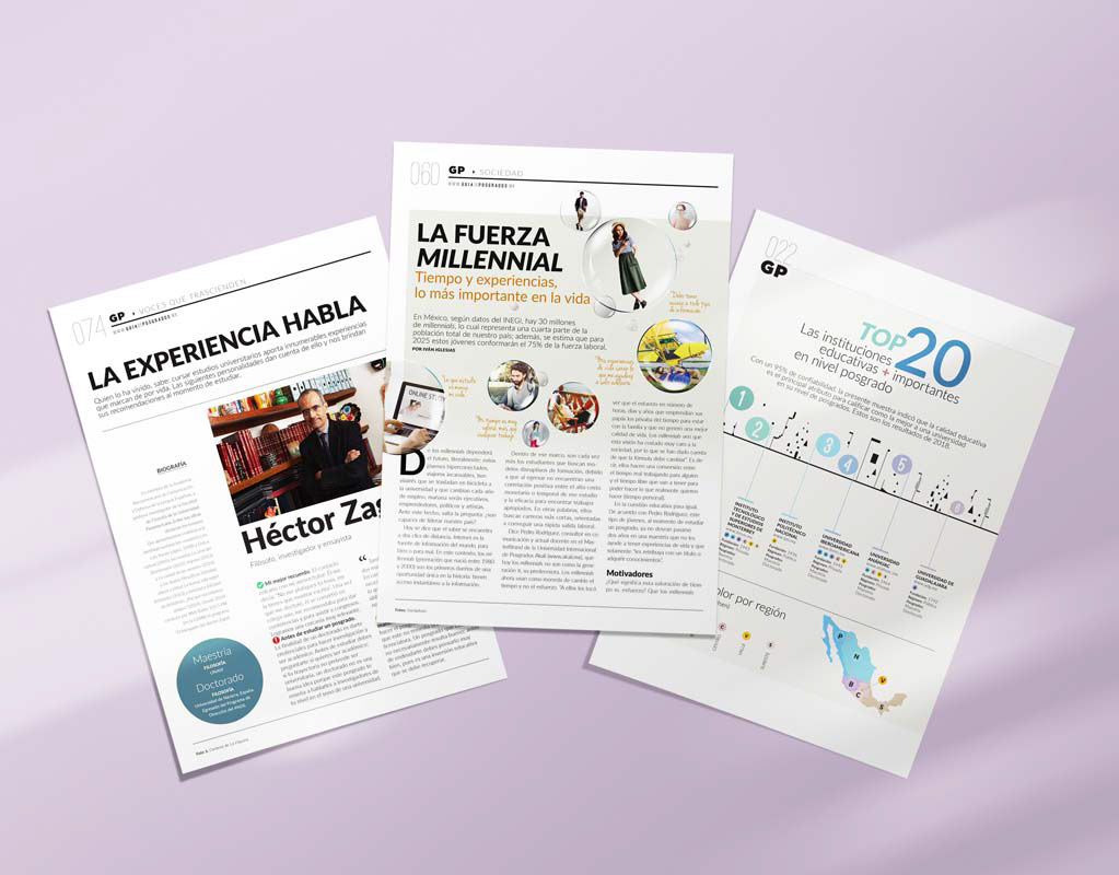 La Higuera produce Proyecto editorial » Guía de Posgrados