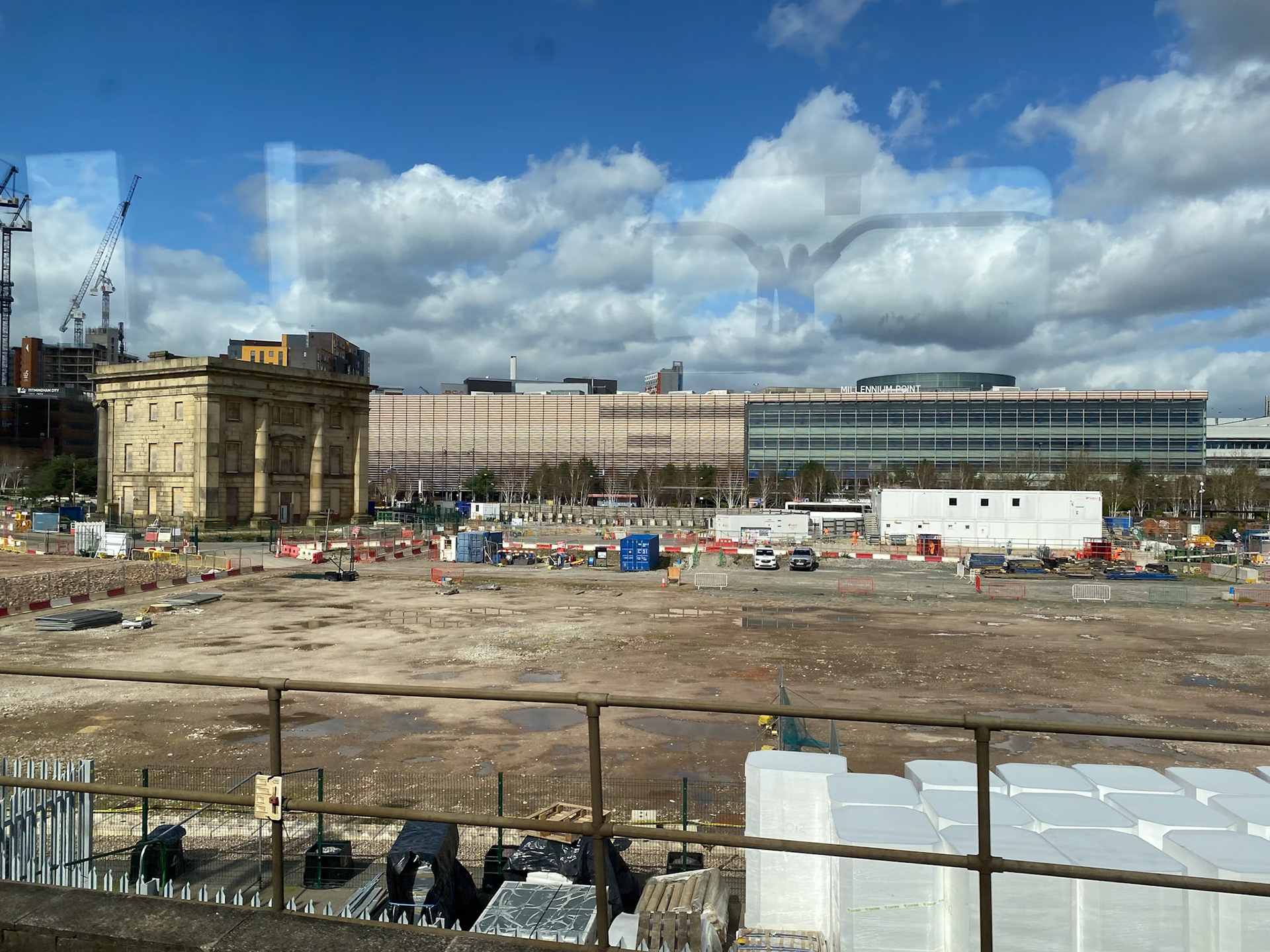 HS2 Station Build Taken from Train