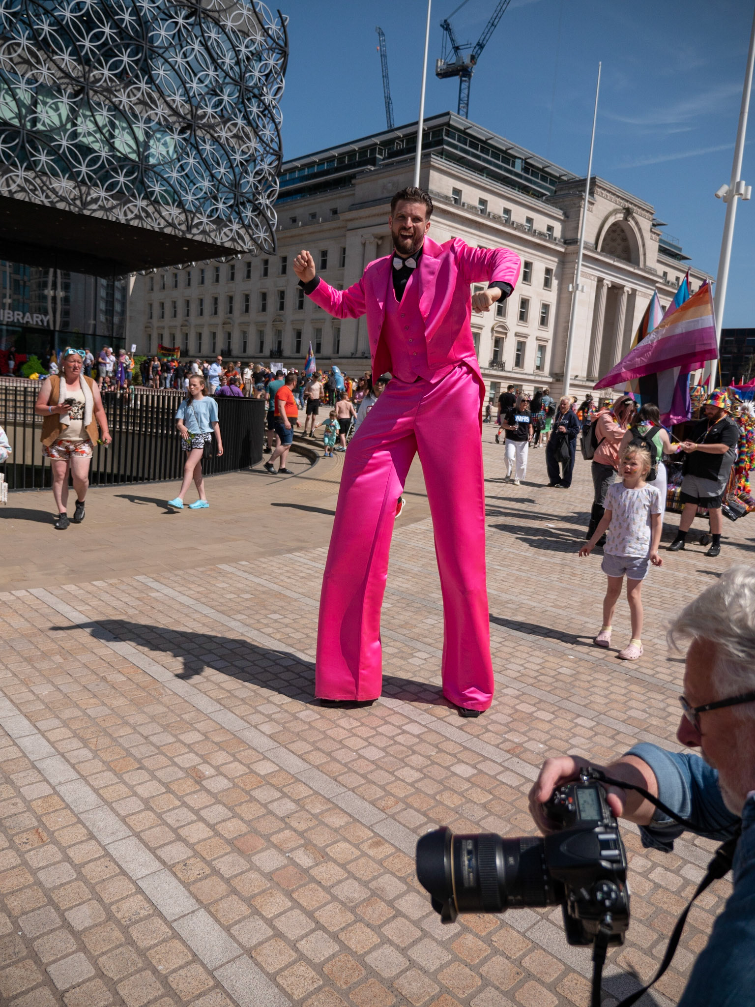 Pink Man and That Photographer!