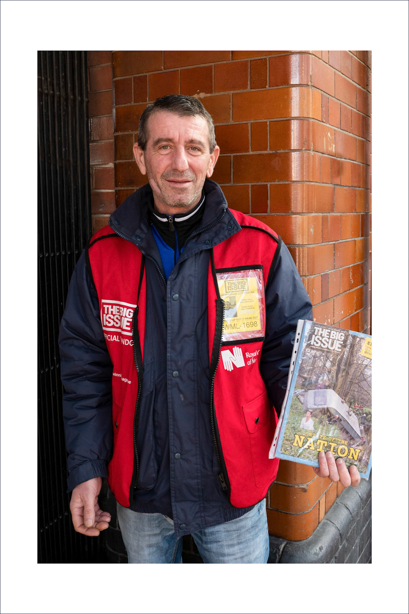 Big Issue Seller
