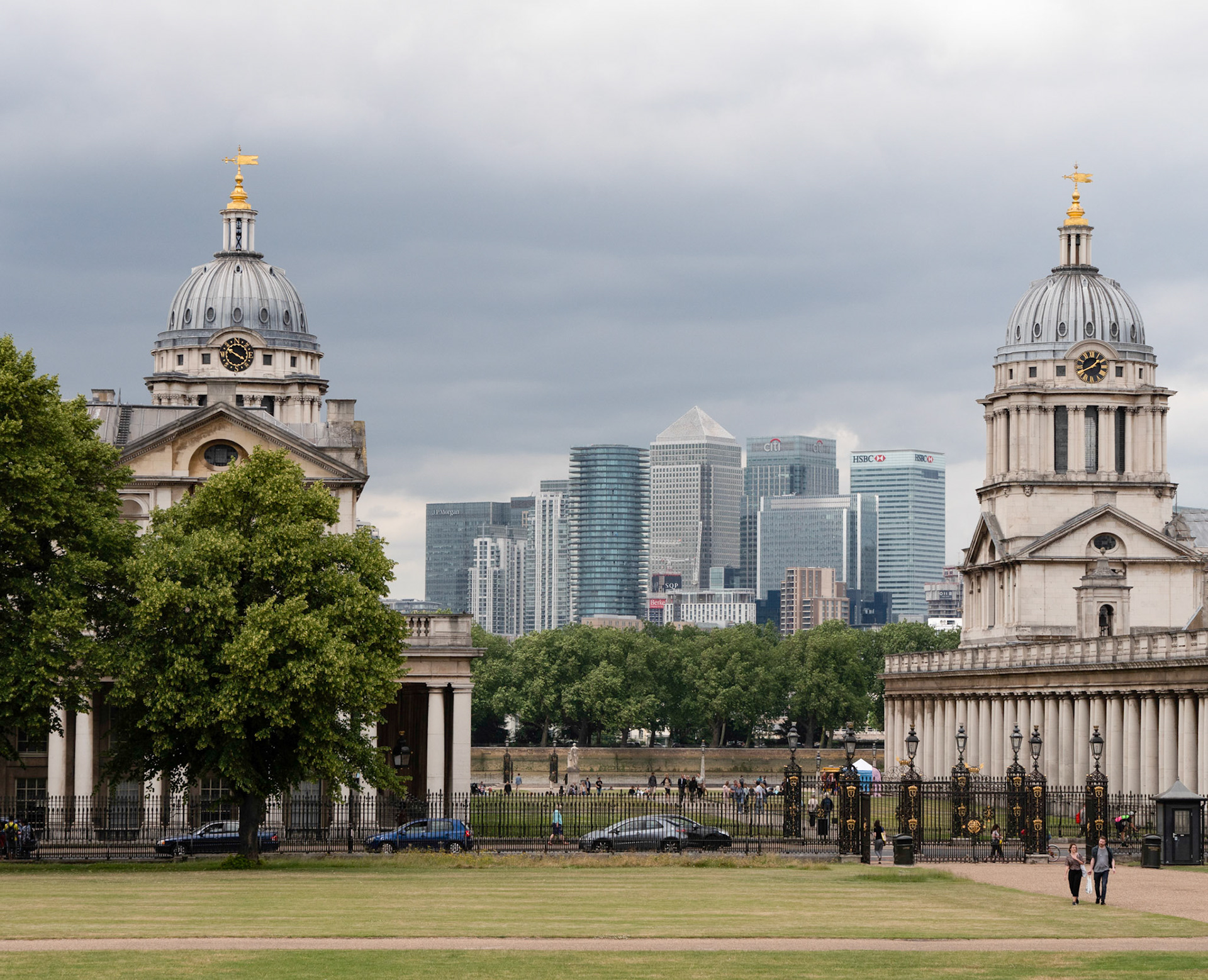 From Greenwich to Canary Wharf