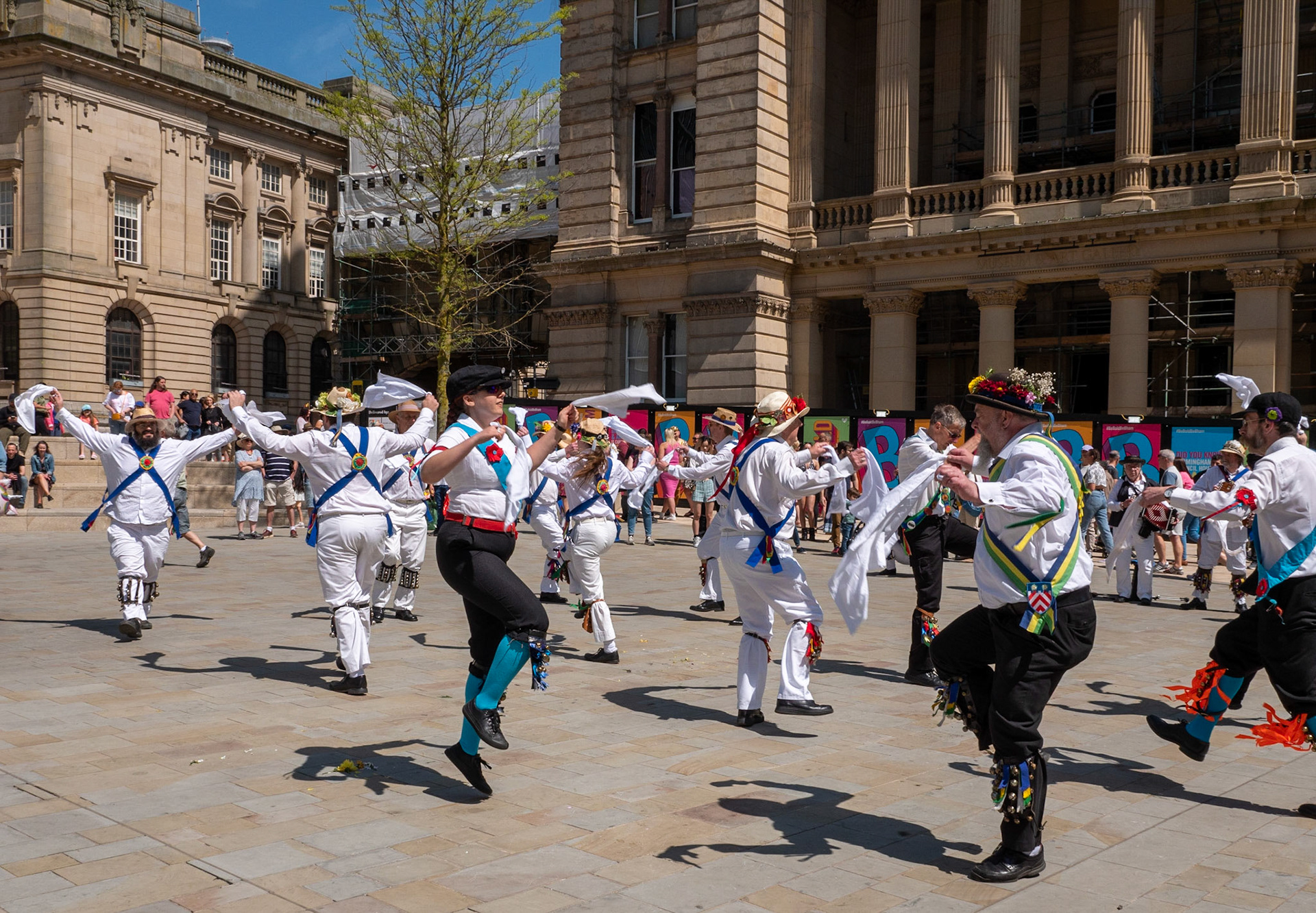 Morris Dancers Birmingham Pride Weekend
