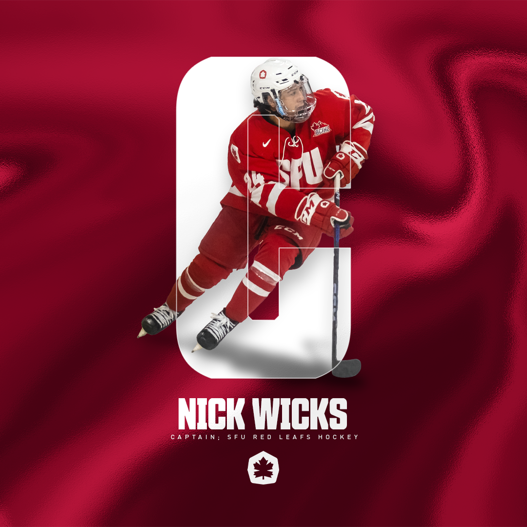 Nick Wicks captaincy announcement graphic for social media.