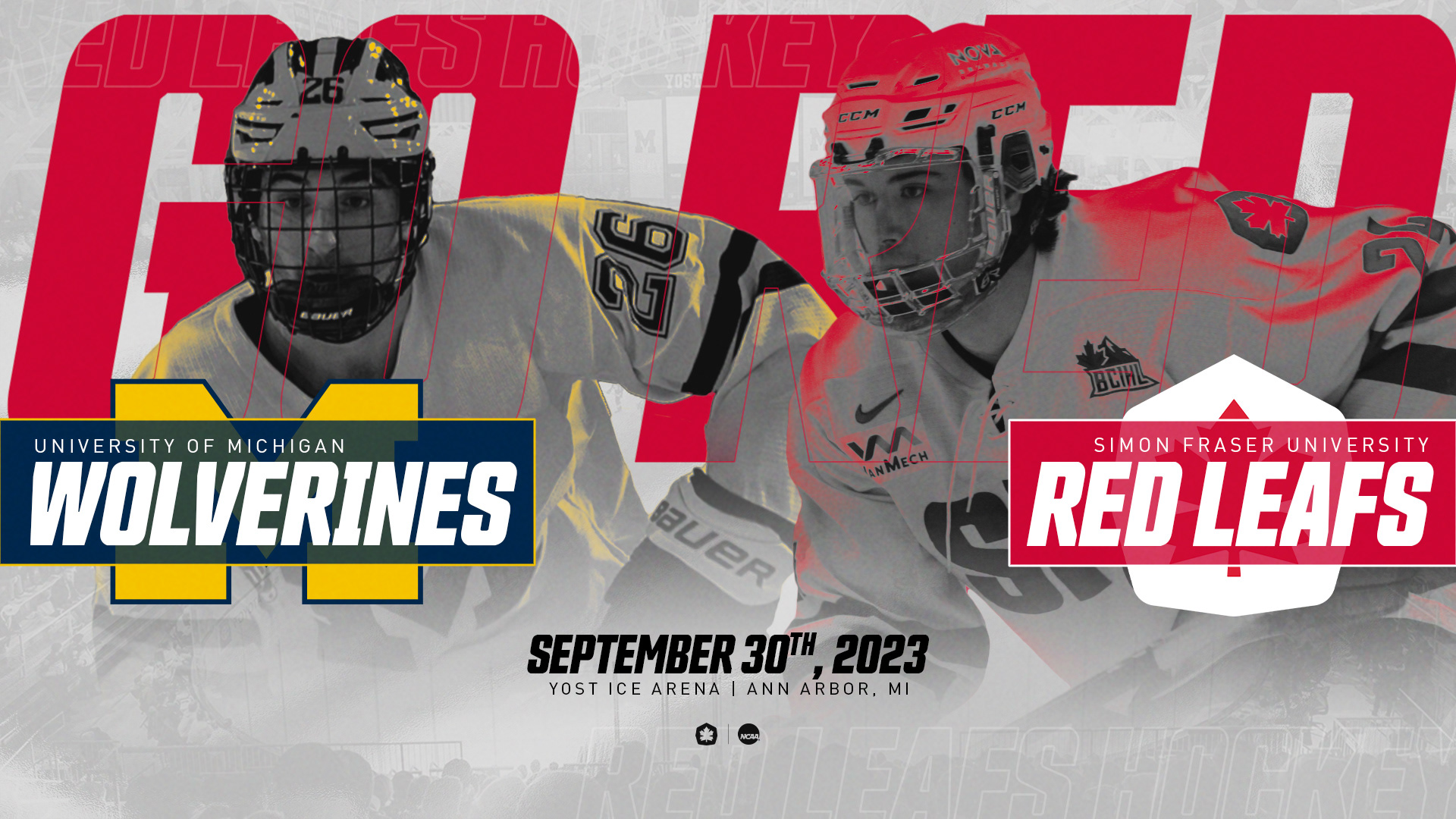 SFU at Michigan announcement web header.