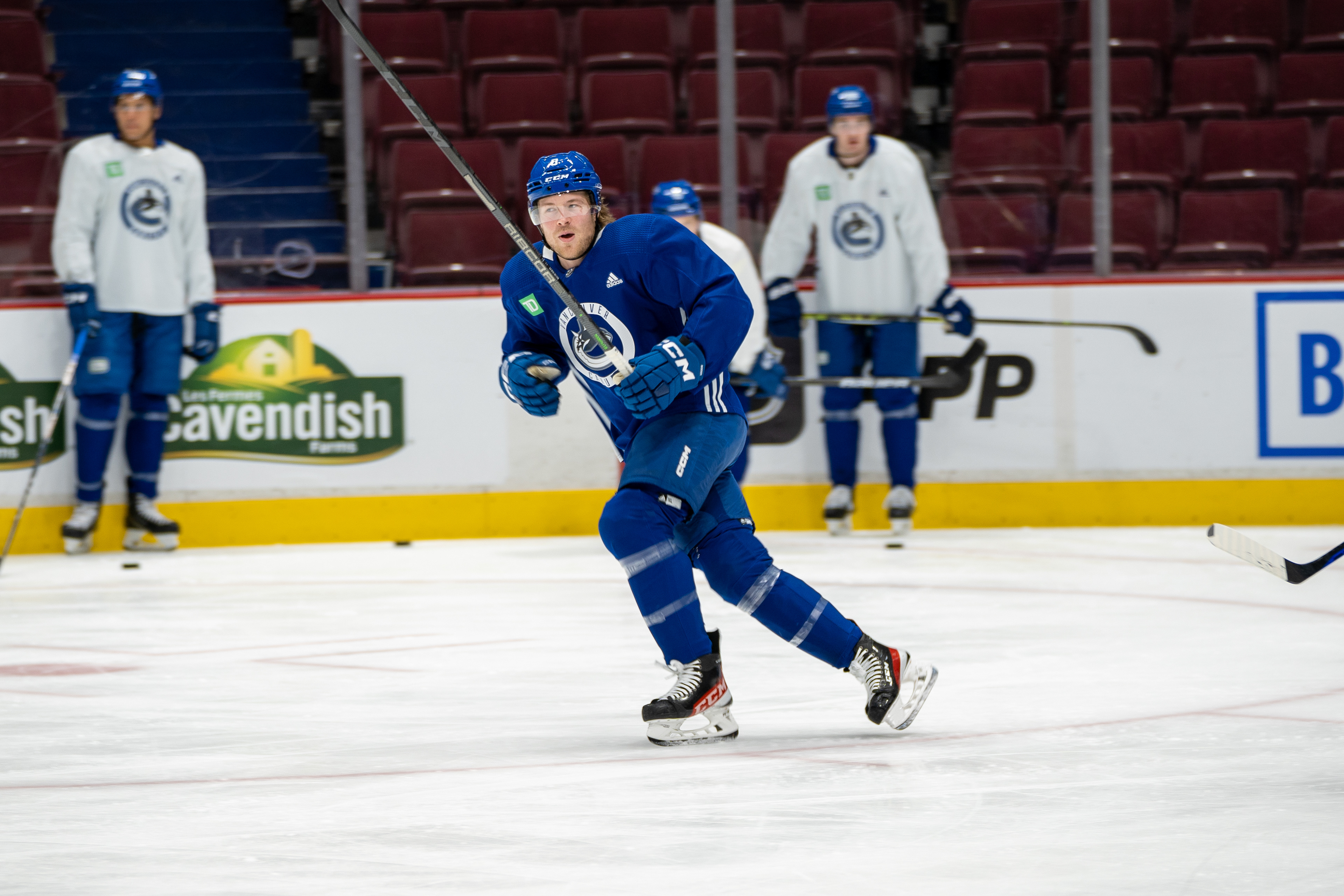 Canucks Forward Brock Boeser