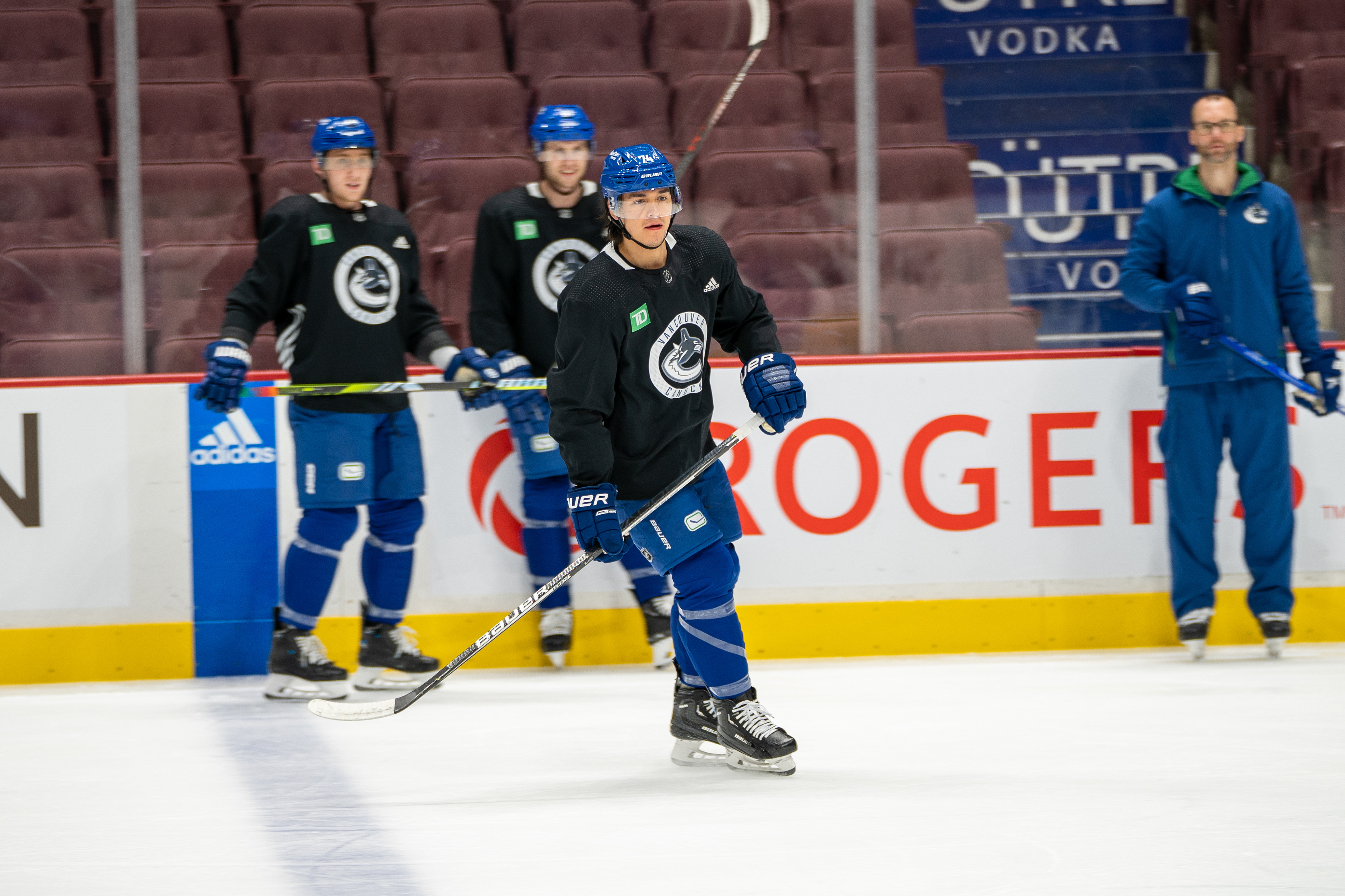 Former Canucks Defenceman Ethan Bear