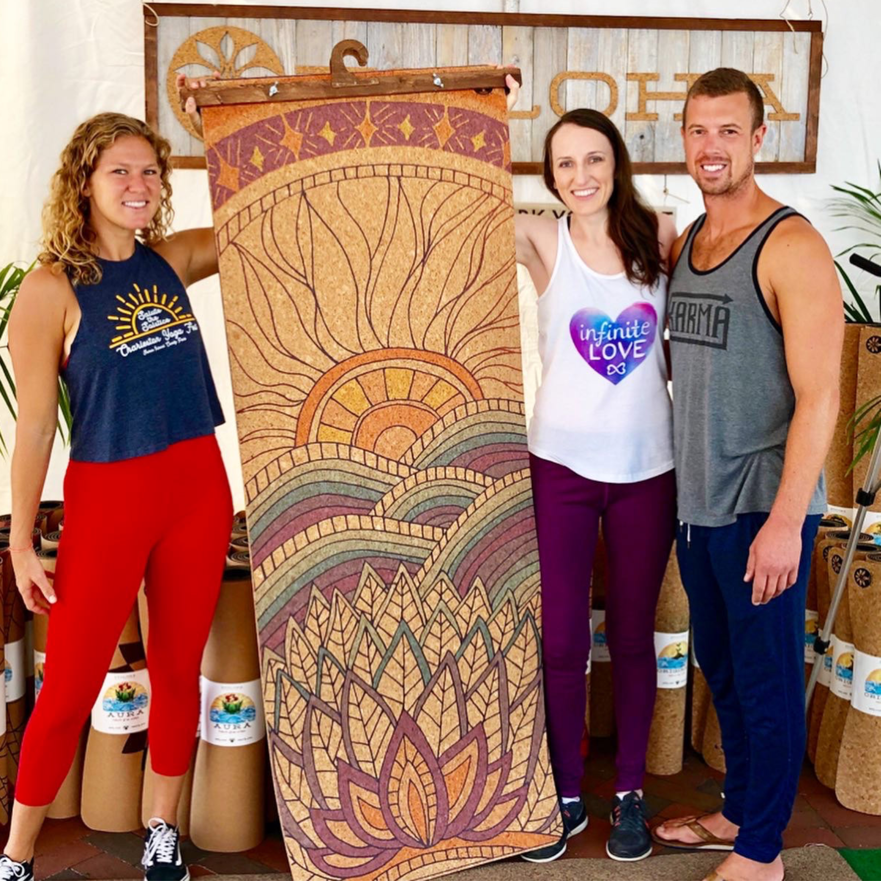 Yoloha Yoga Mountain Magic Design