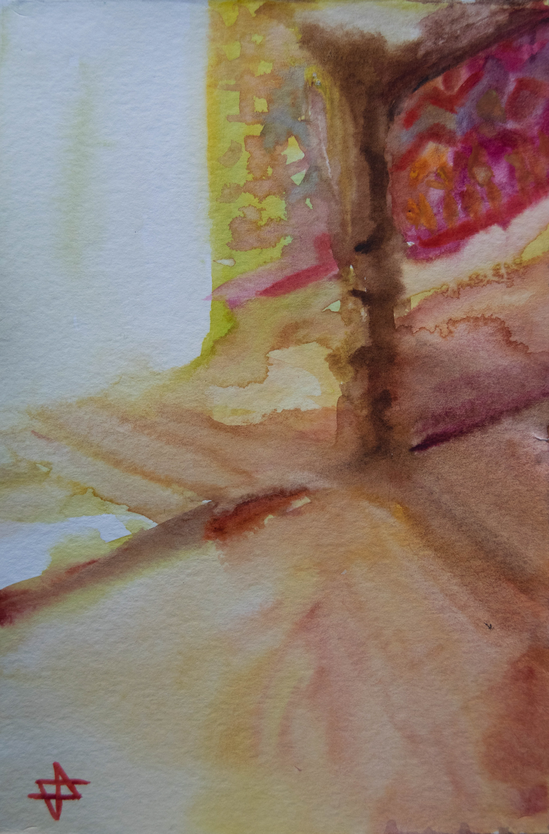 CHRISTMAS, 2020. watercolor.