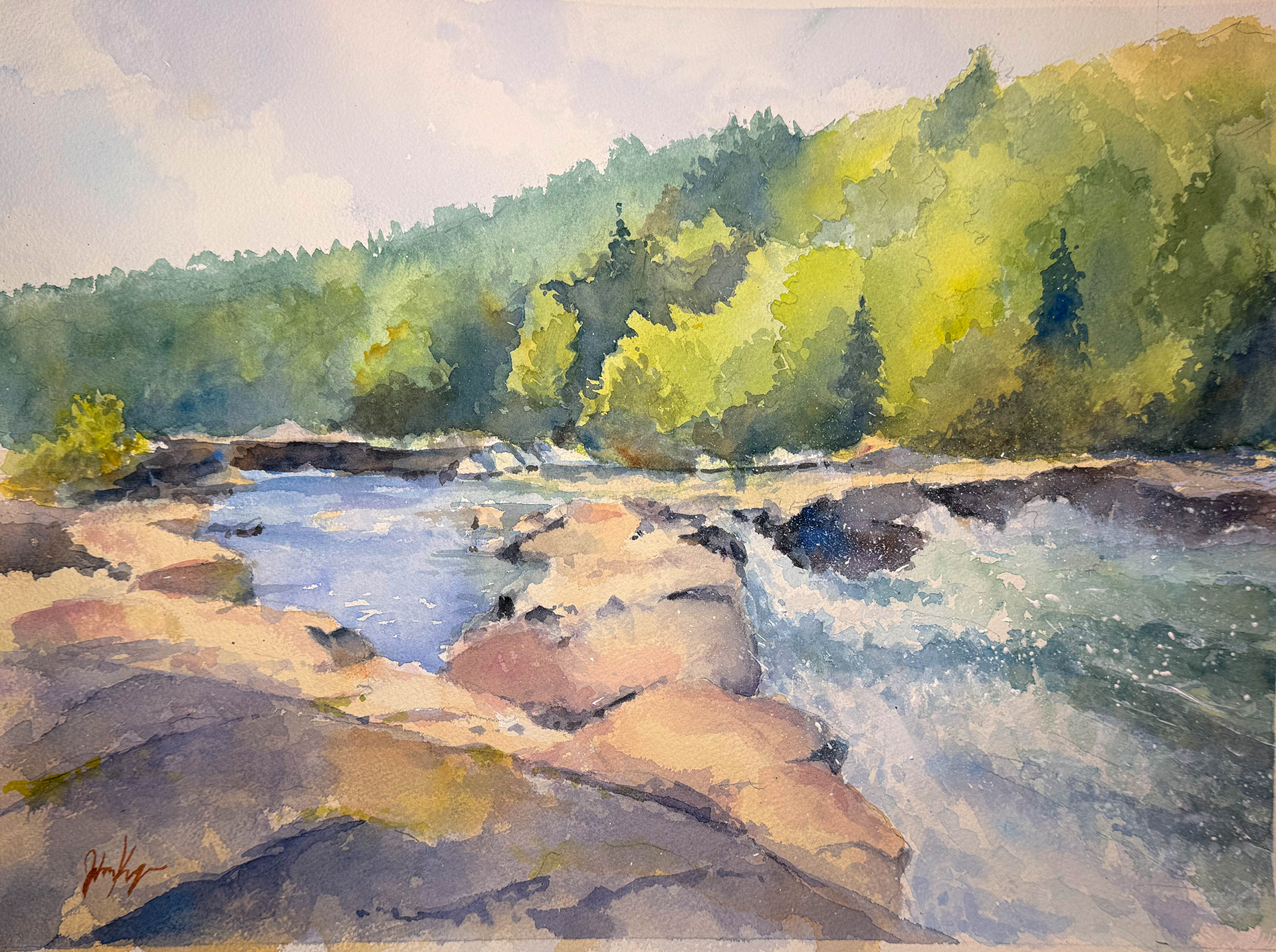West Virginia cascades
