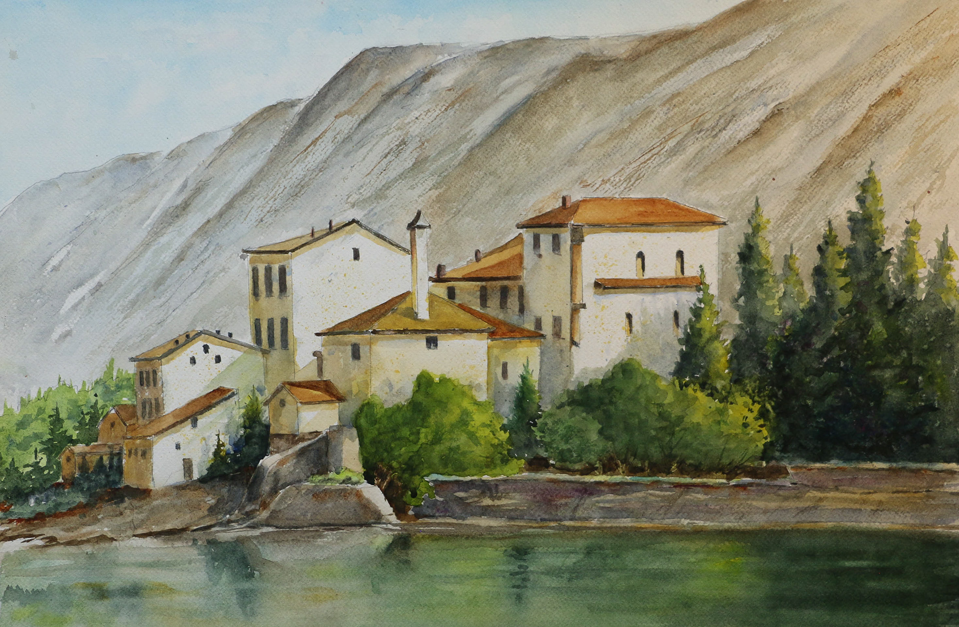 Italian Mountain Chateau 