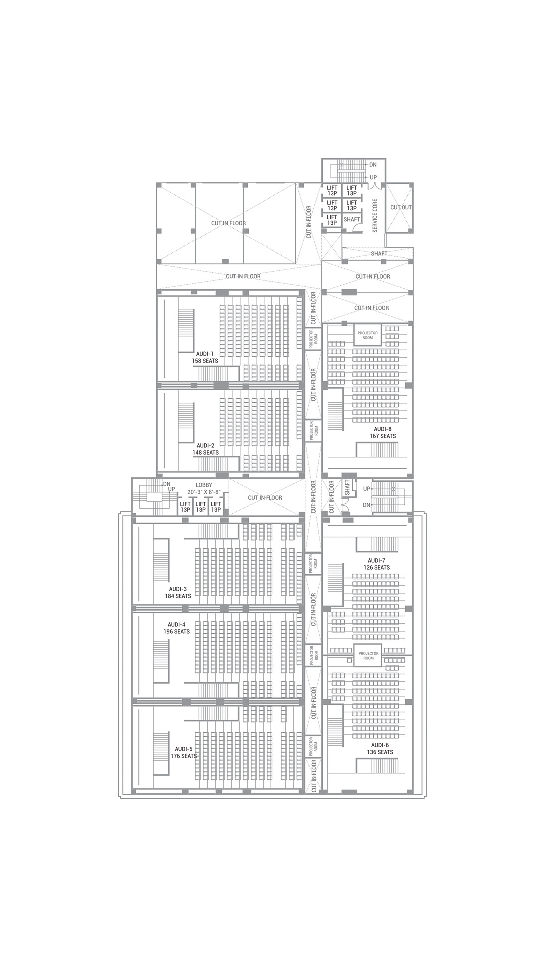 Fifth Floor Plan