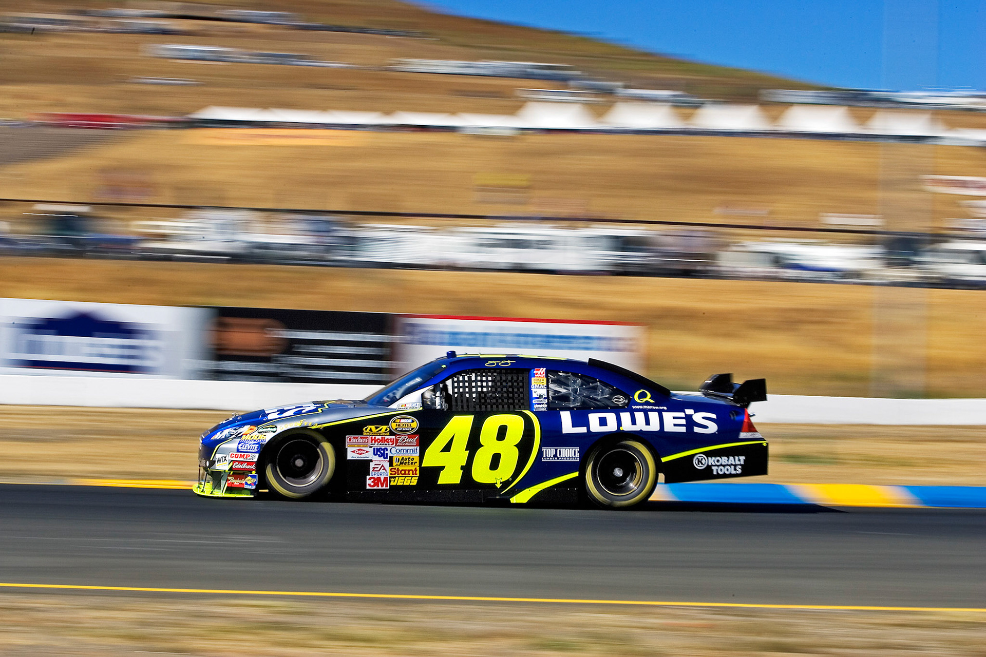 Jimmie Johnson.  ©  IAN DONALD