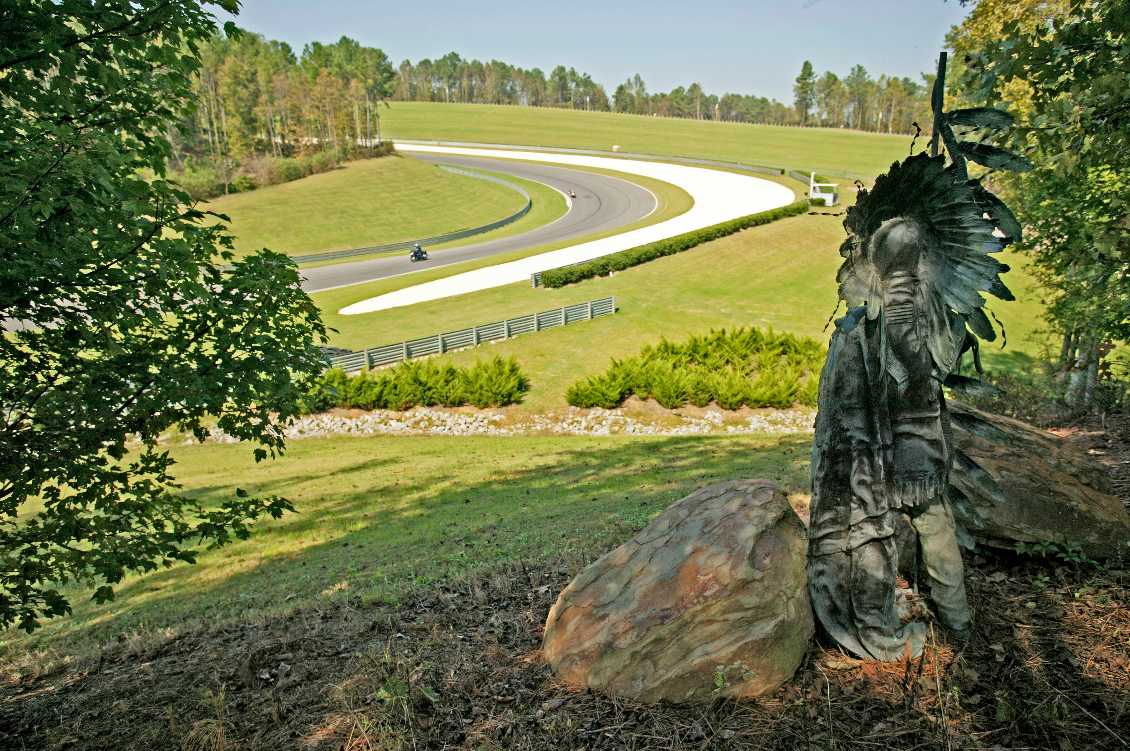 Barber Motorsports Park - George Barber added numerous sculptures around the circuit in spectator areas.  ©  IAN DONALD