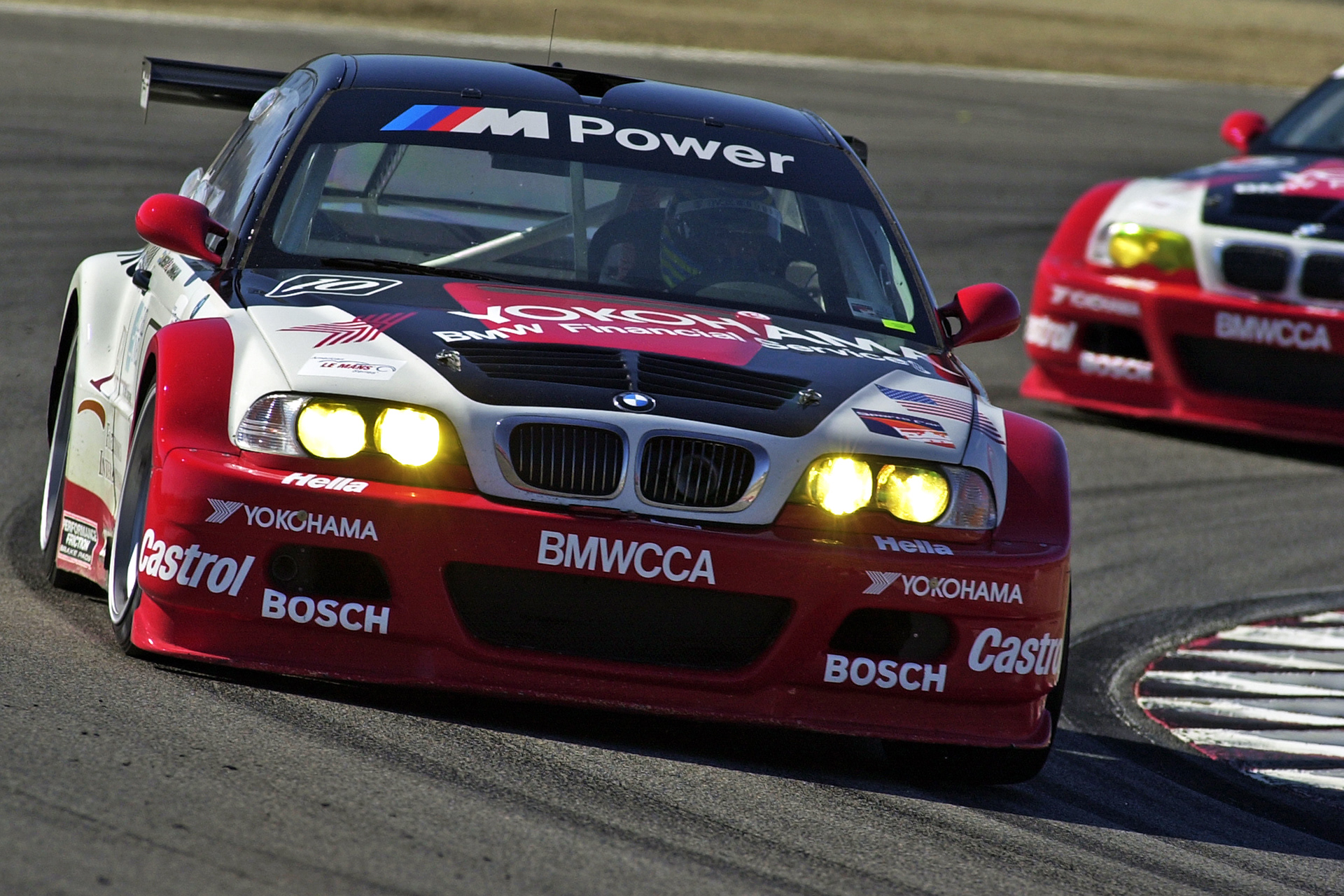 BMW E46 M3 GTs at Laguna Seca - 2000.  ©  IAN DONALD