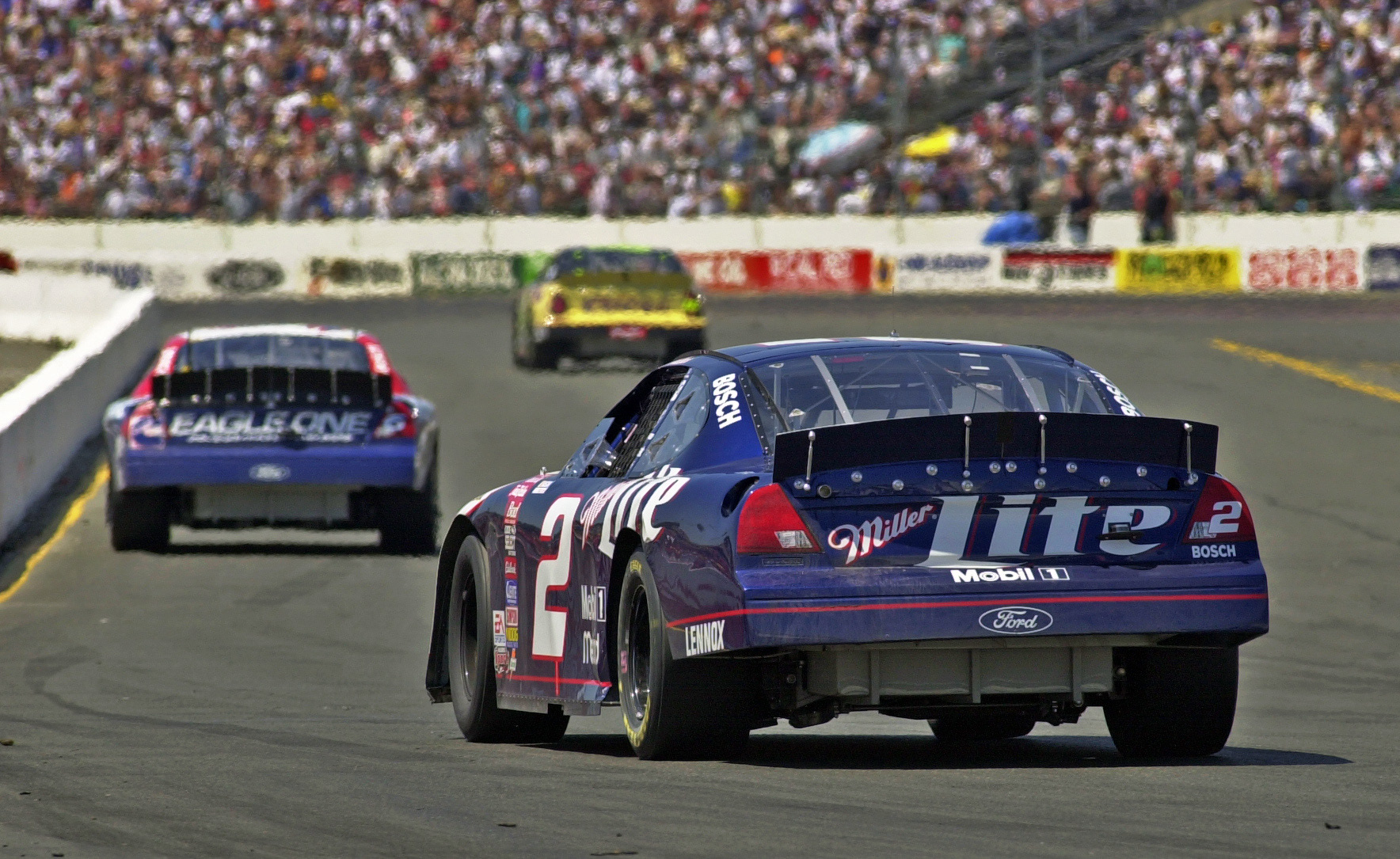 Rusty Wallace exits Turn 11  ©  IAN DONALD