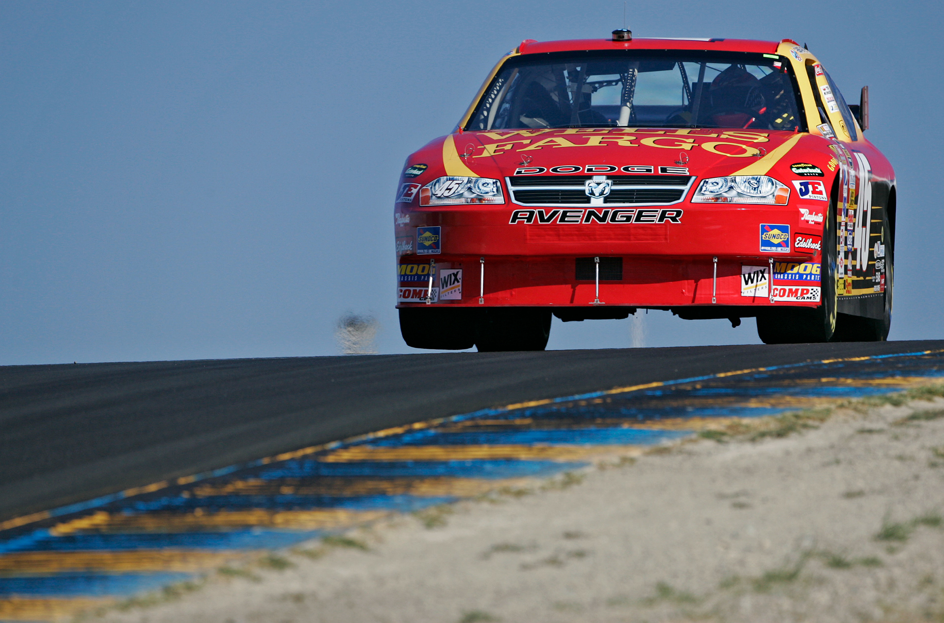 2007 - Kyle Petty in the #45 Wells Fargo Dodge Avenger ©  IAN DONALD