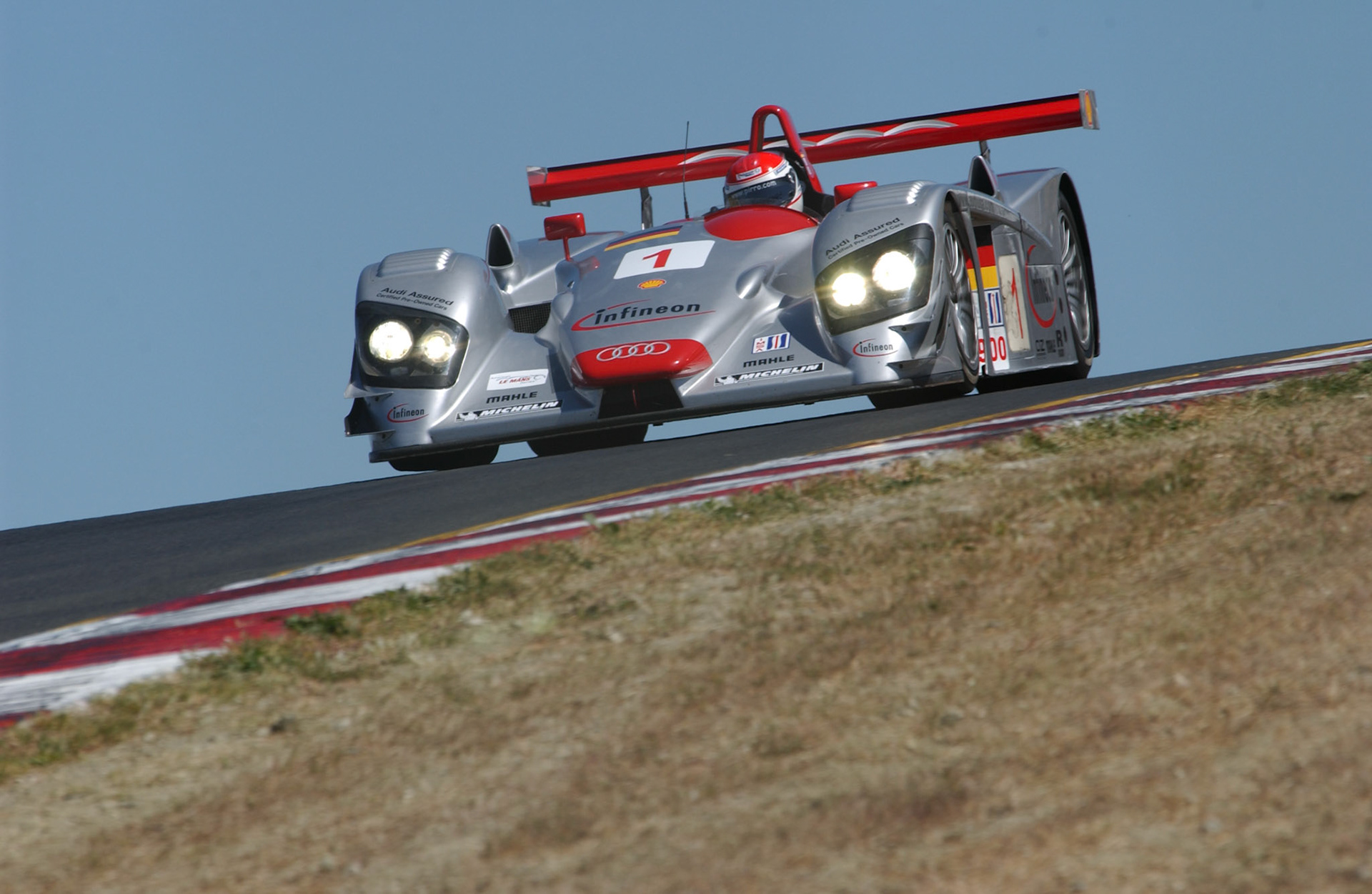 The Audi R8 Le Mans Prototype was close to unbeatable in the ALMS series in the early 2000s. It also won at the 24 Hrs of Le Mans 5 times - in 2000, 2001, 2002, 2004 & 2005.  ©IAN DONALD