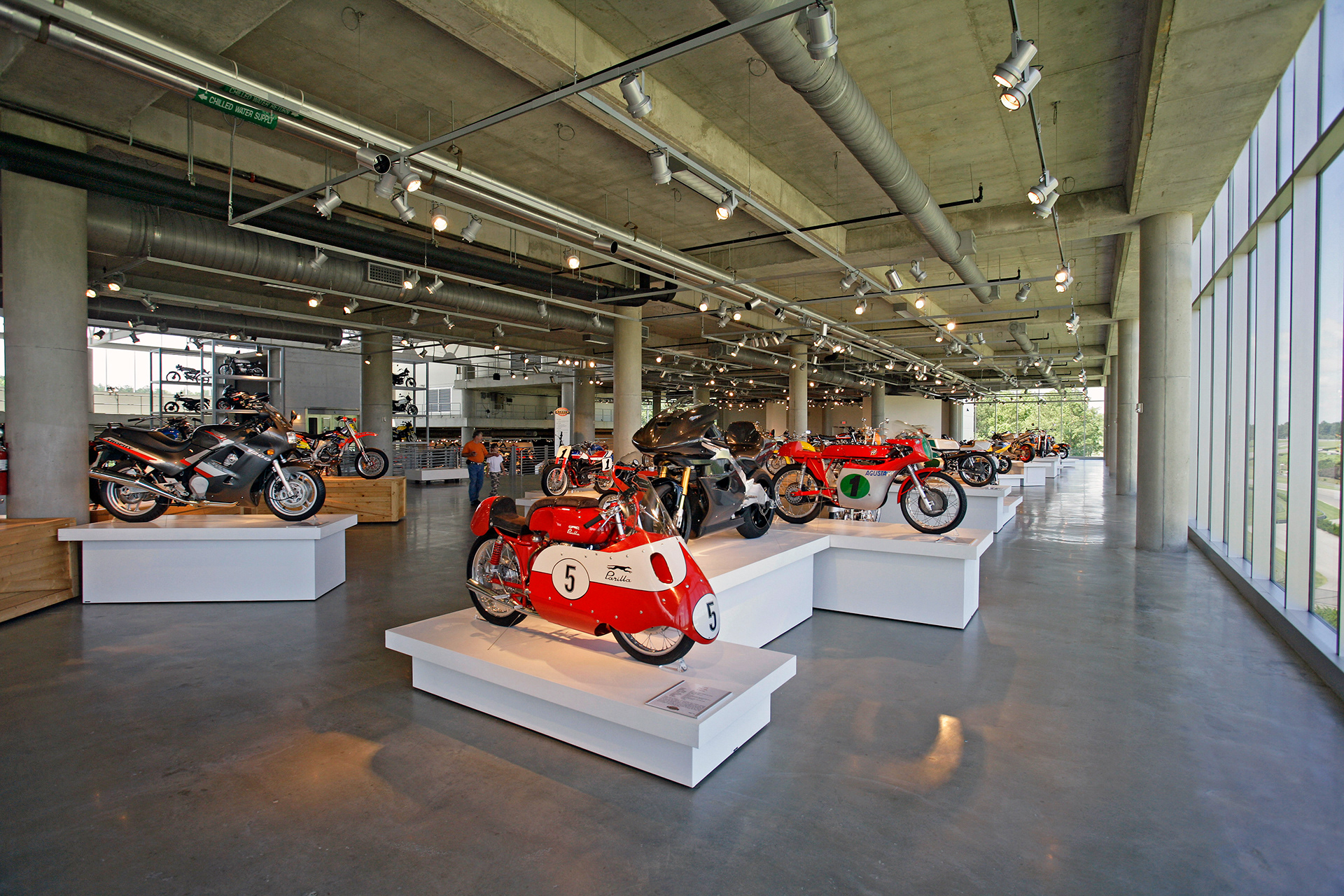 Barber Motorsports Museum, Birmingham, Alabama. All buildings at the facility were built from reinforced concrete - Tornadoes can occur all year long in Alabama... ©  IAN DONALD