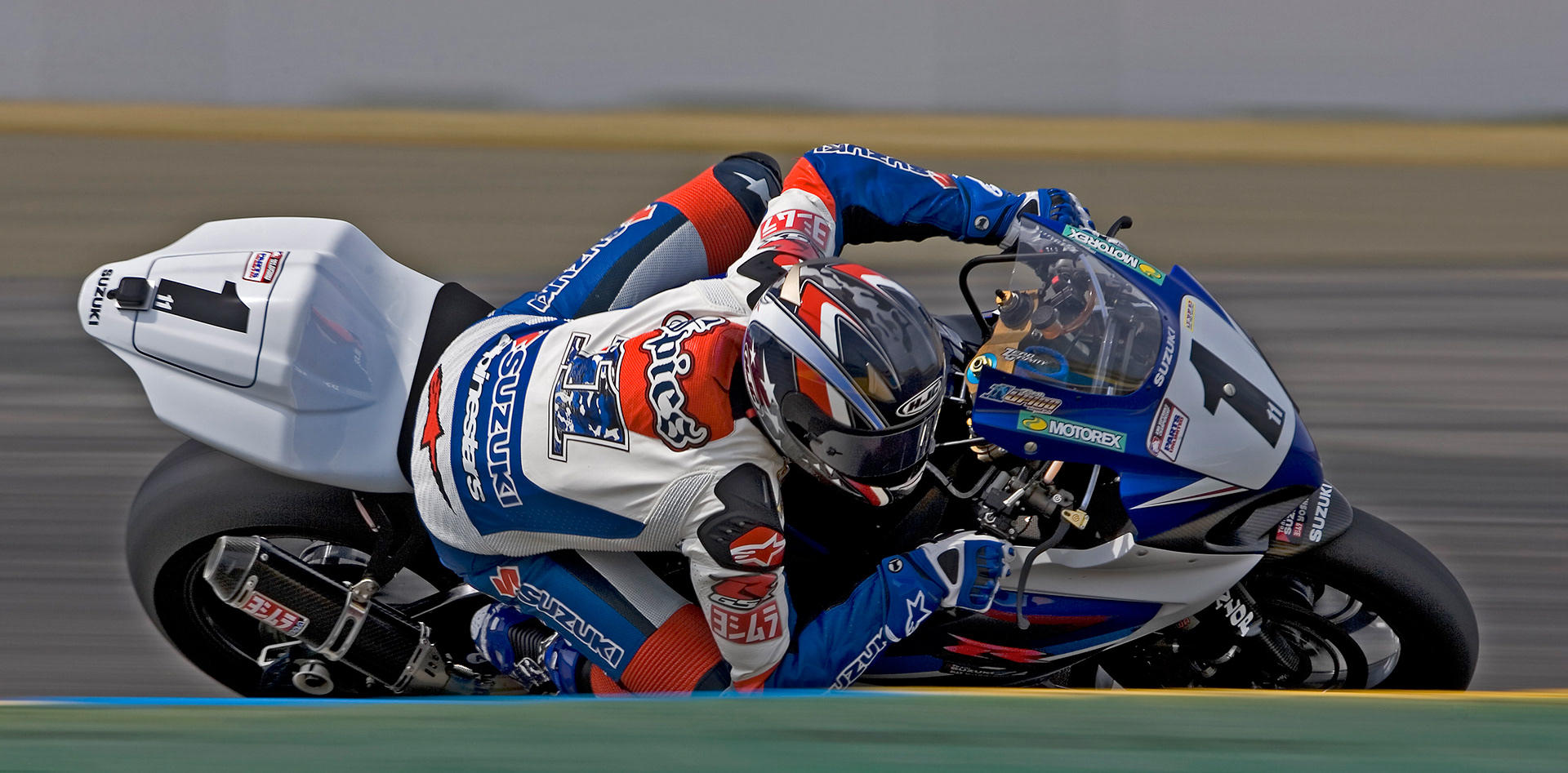 Ben Spies - they called him "Elbows" for a reason...  ©  IAN DONALD