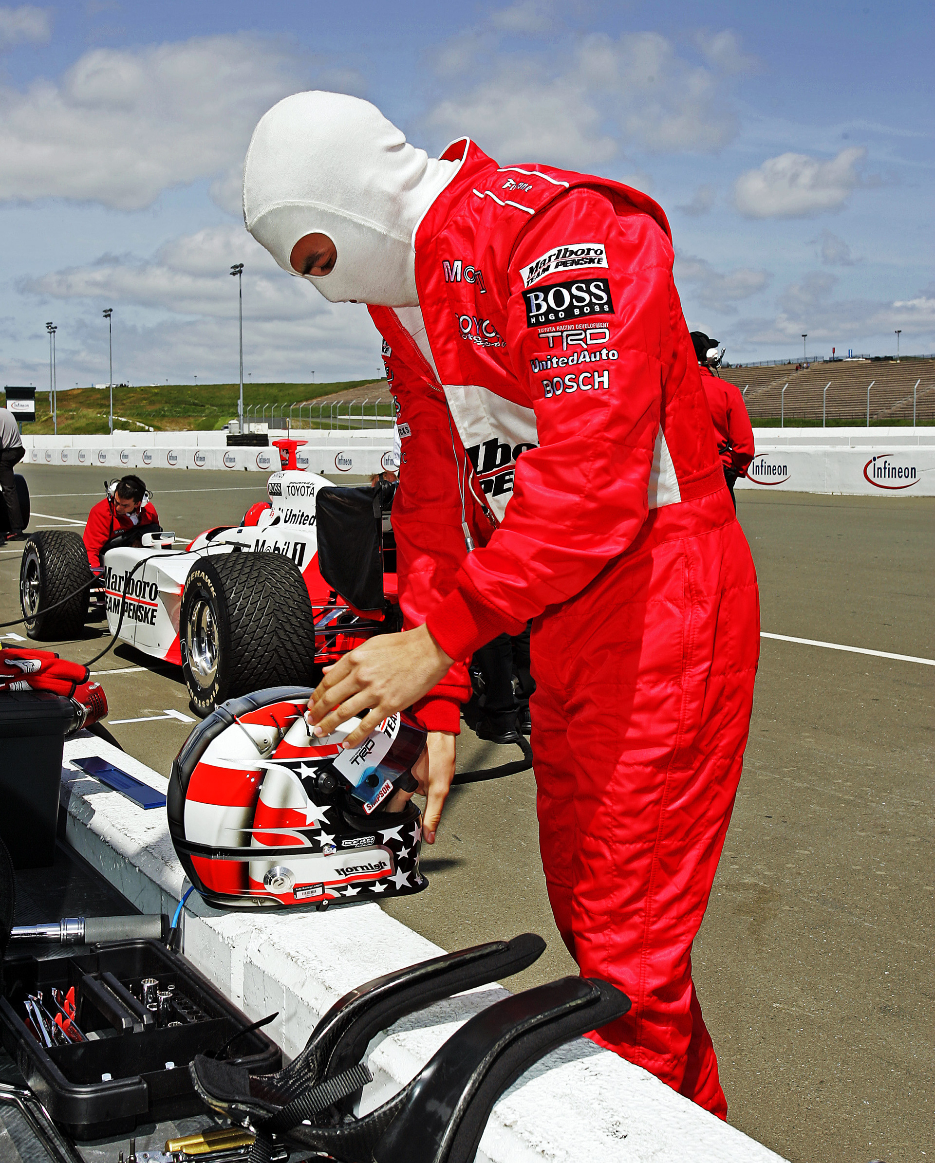 Penske Driver - Sam Hornish Jr - ran nearly 300 races as a Penske Team driver...  ©IAN DONALD