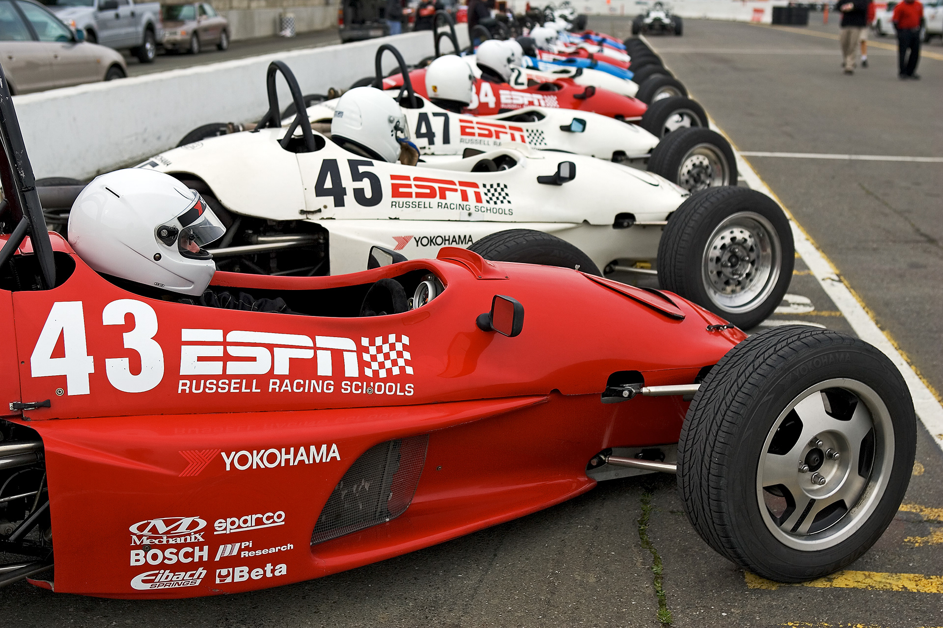 ESPN Jim Russell Racing Schools.  © IAN DONALD