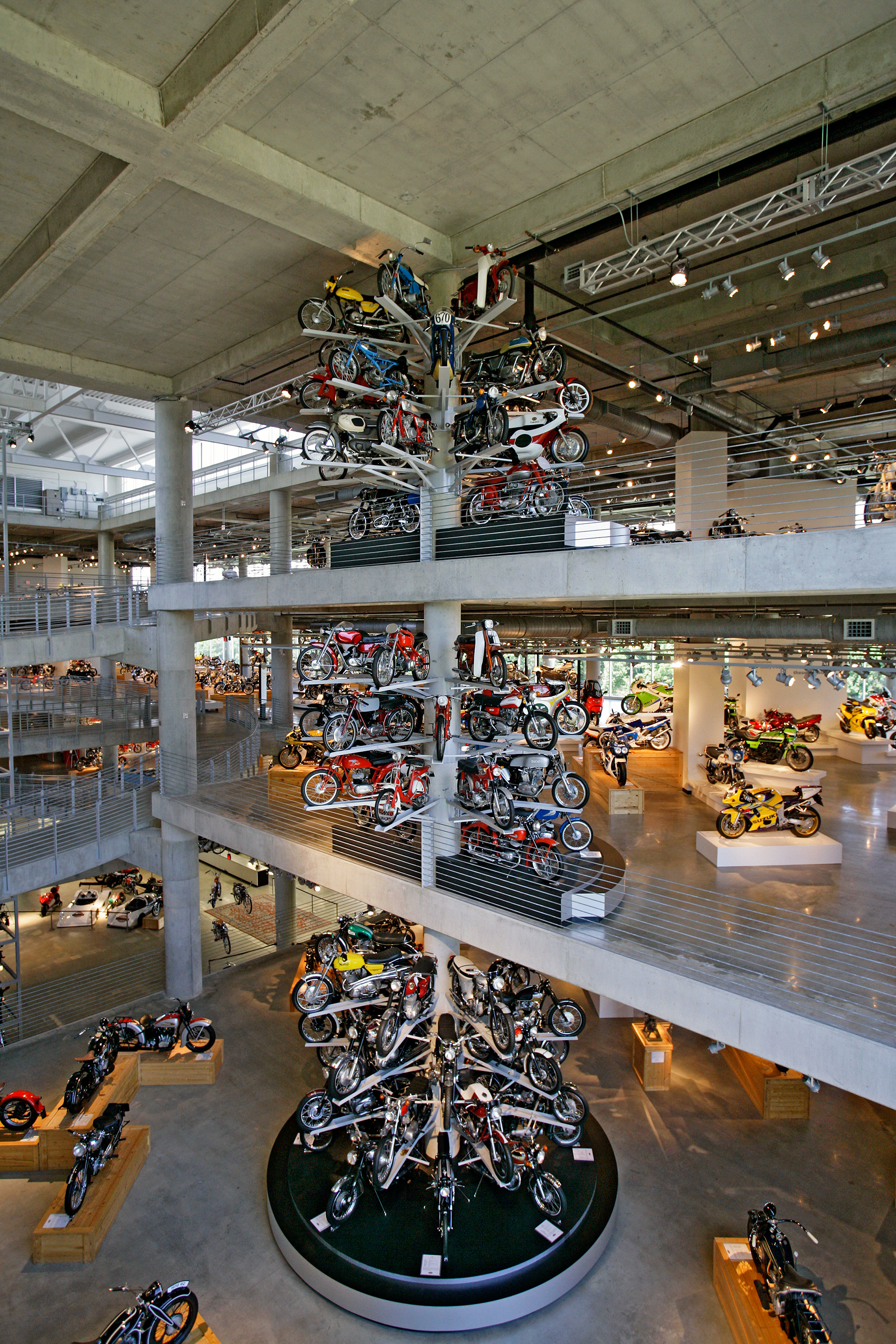 Barber Motorsports Museum is home to more than 1600 vintage & modern motorcycles and racing cars.  ©  IAN DONALD