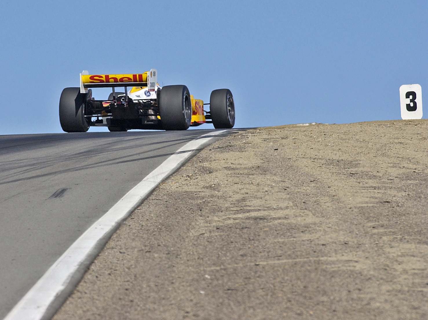 Turn 7 - next up - The Corkscrew  ©  IAN DONALD