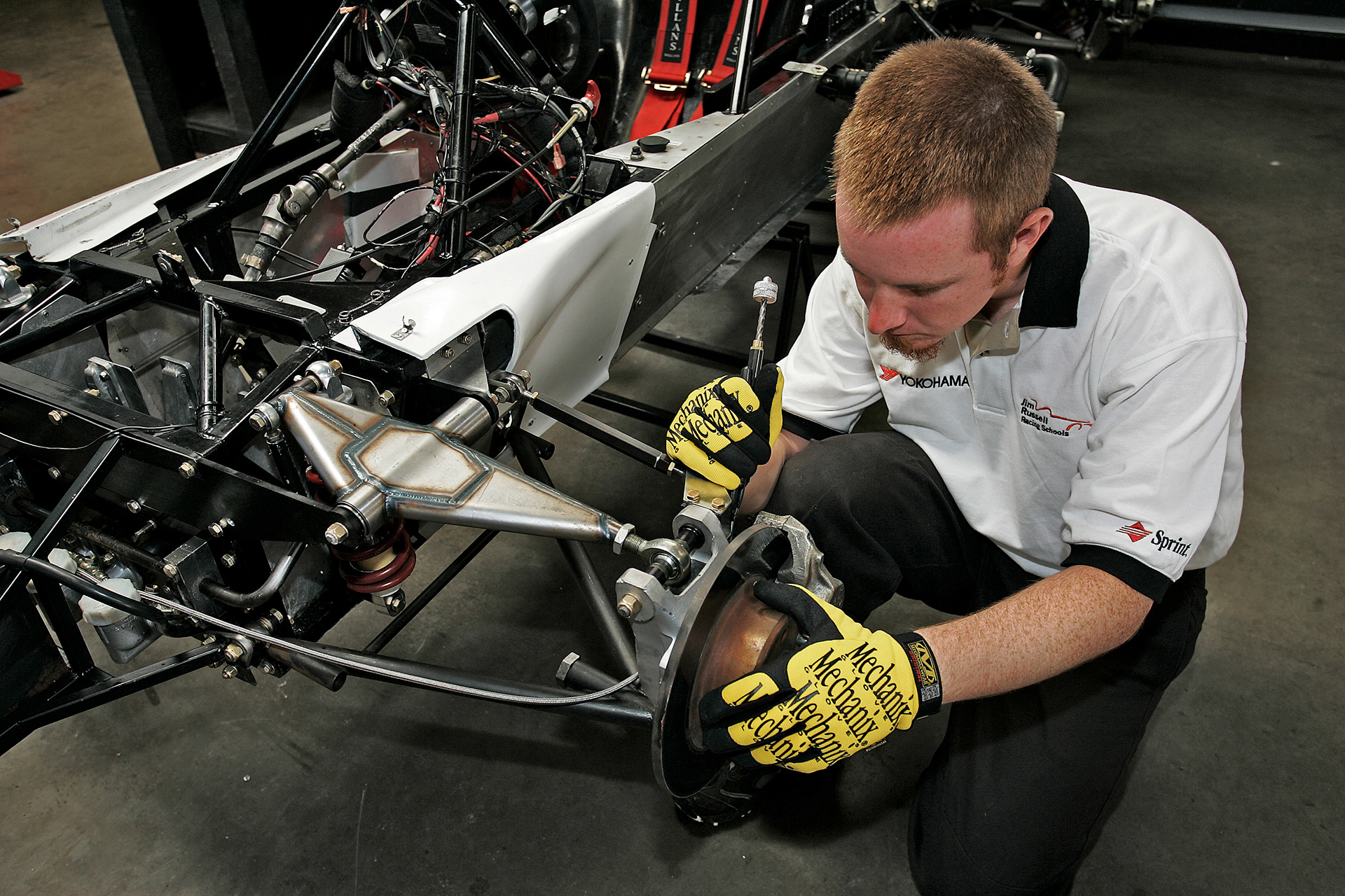 Jim Russell Racing Mechanic School.  ©  IAN DONALD