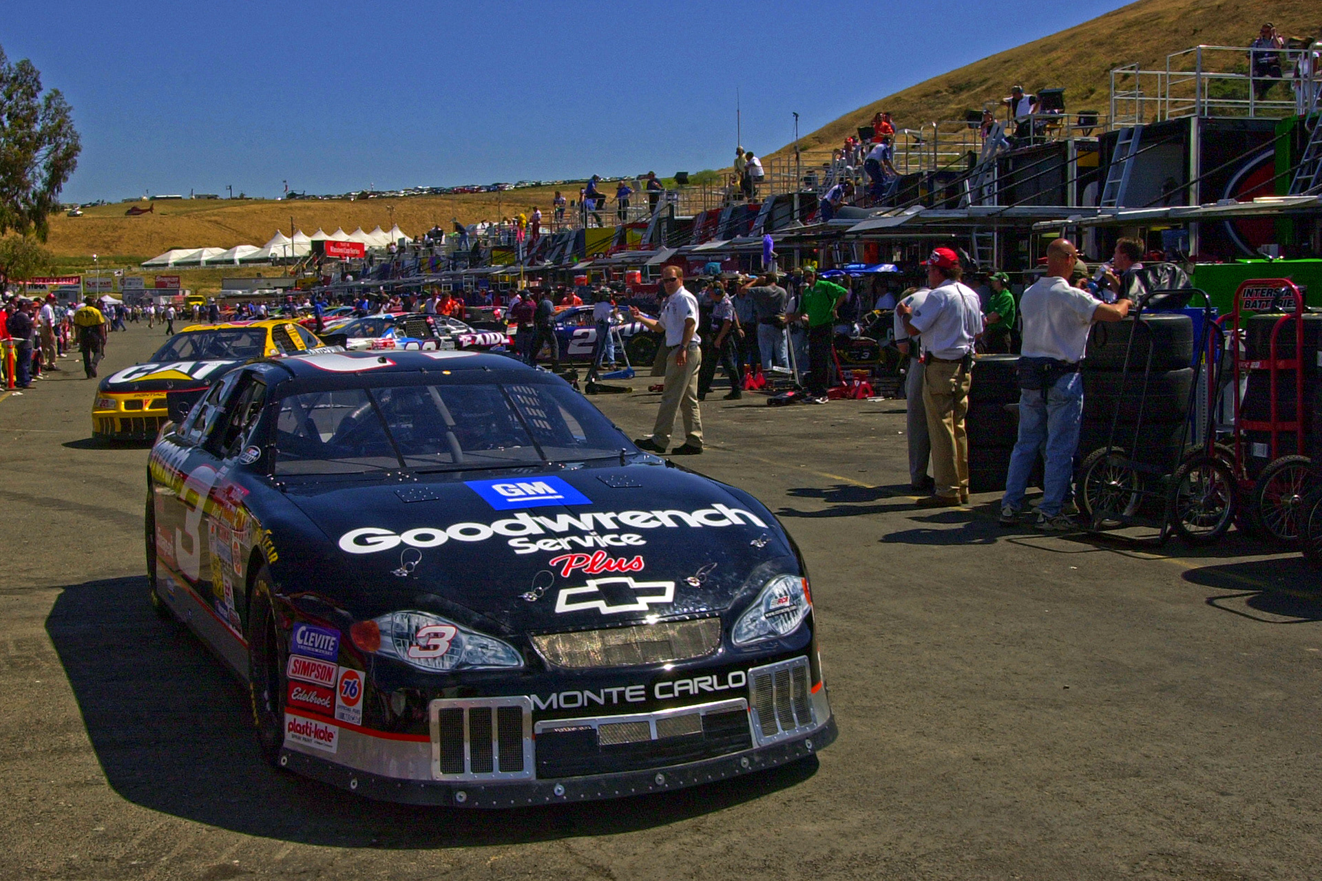 2000 was Dale Earnhardt's last appearance at Sears Point.  ©  IAN DONALD