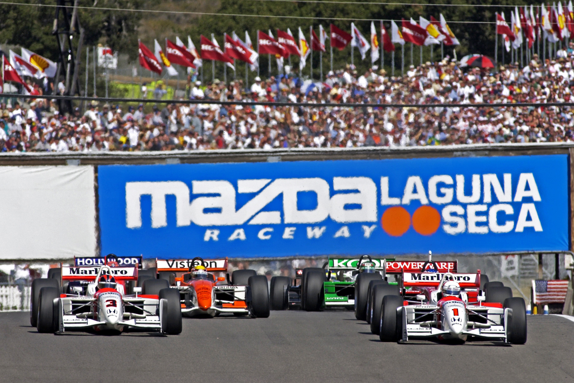 Laguna Seca Indy Car Start.  ©  IAN DONALD
