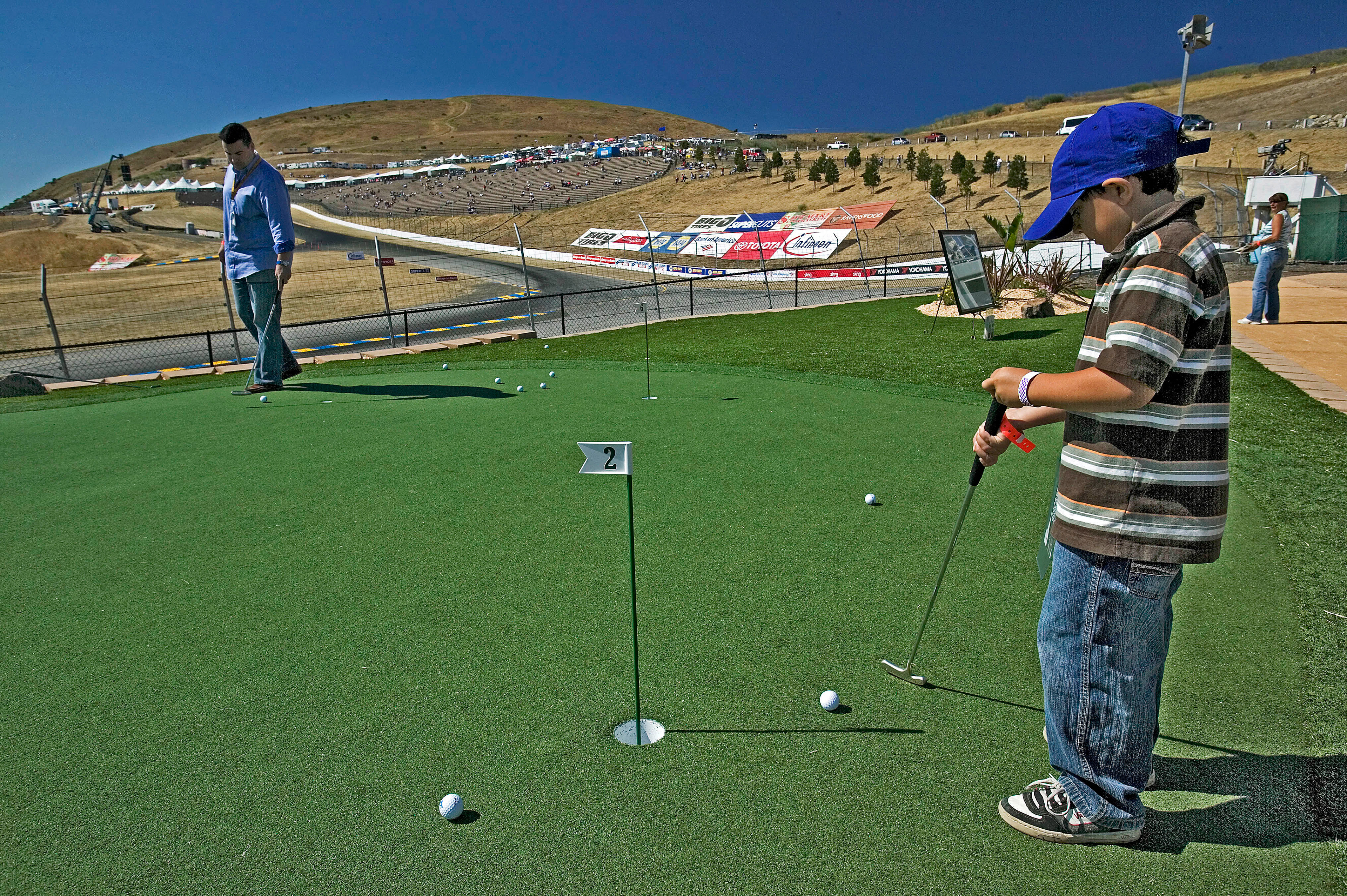 Hospitality Suite Golf...  ©  IAN DONALD