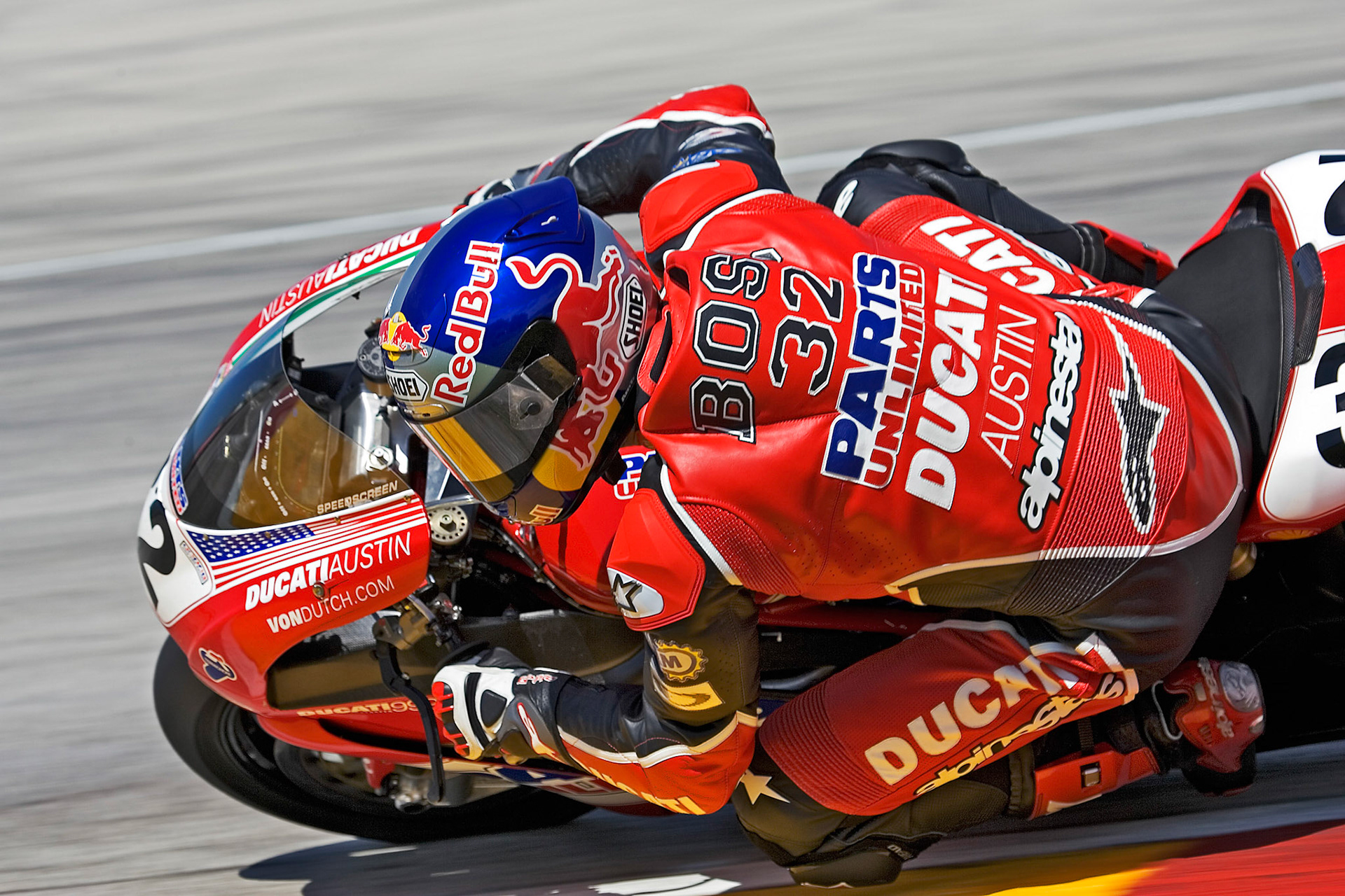 Eric Bostrom in Turn 5 at Road America.  ©  IAN DONALD