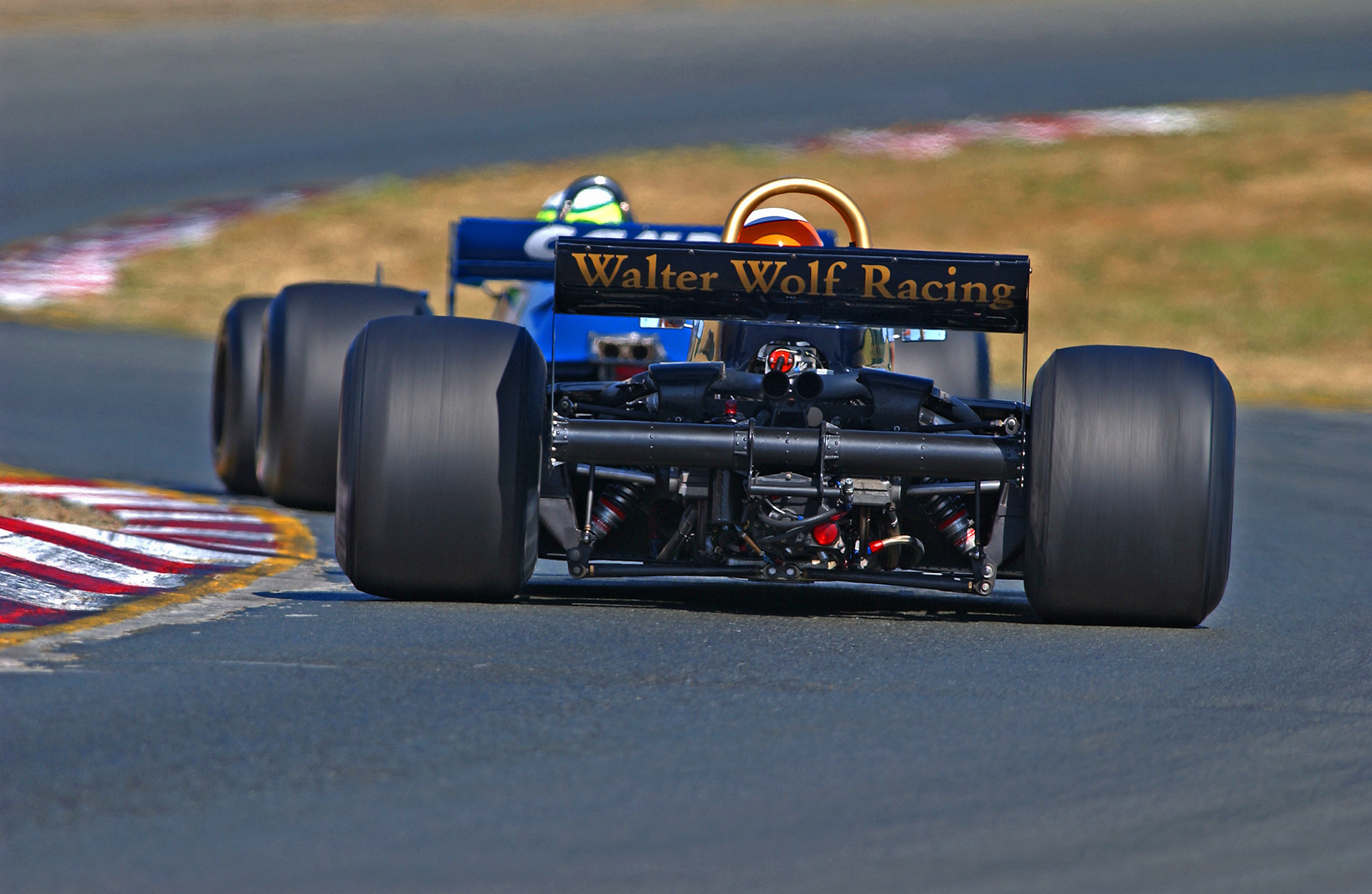 Vintage F1 cars at The Wine Country Classic. ©  IAN DONALD