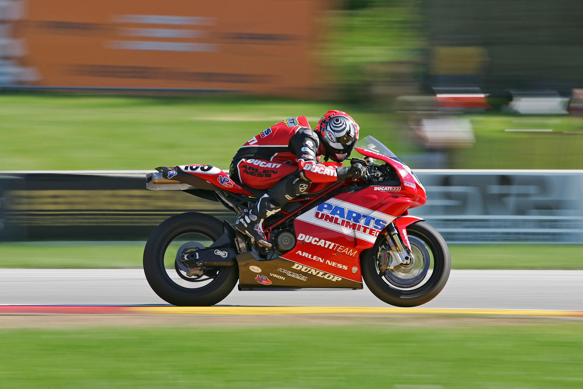 Neil Hodgson on the Ducati Superbike at Road America.  ©  IAN DONALD