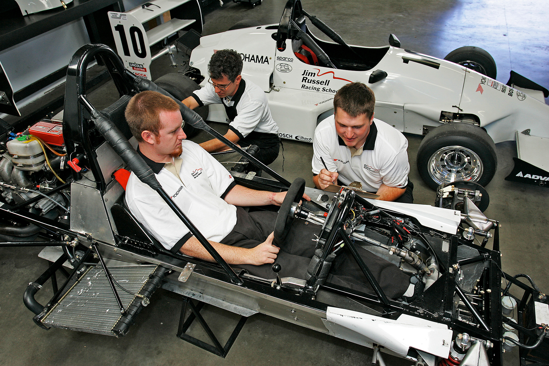 Jim Russell Racing Mechanics School.  ©  IAN DONALD