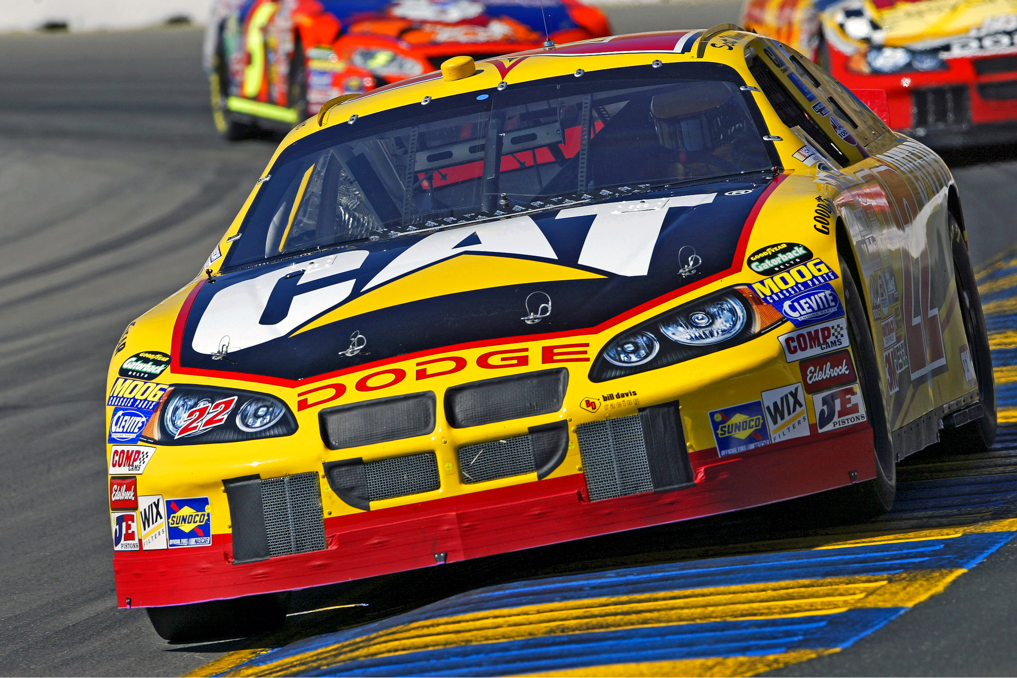 Ward Burton's Caterpillar Dodge ©  IAN DONALD