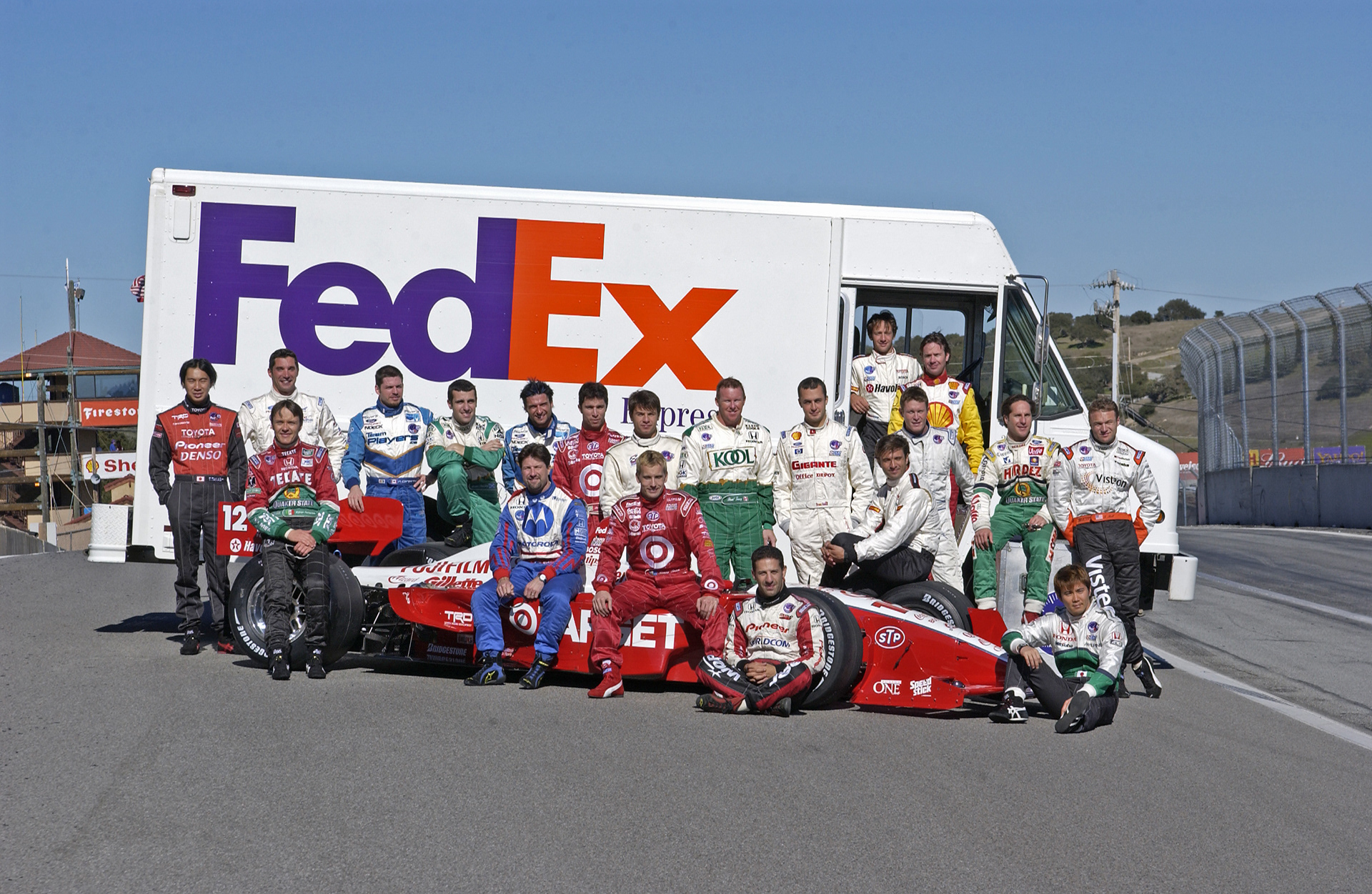 CART FedEx Indy Car Series Driver PR shoot - 2001.  ©  IAN DONALD
