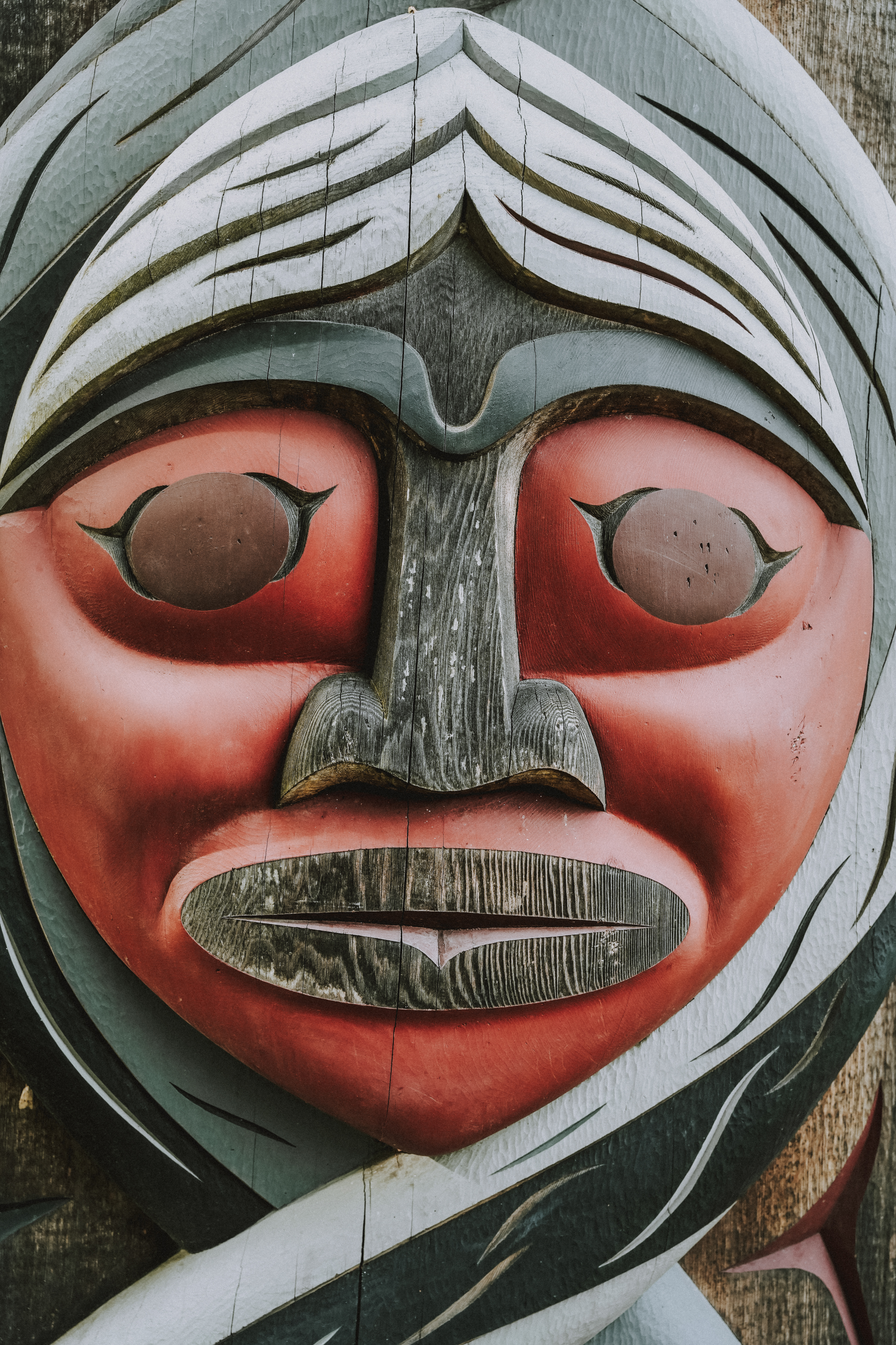 Totem Pole At Brockton Point